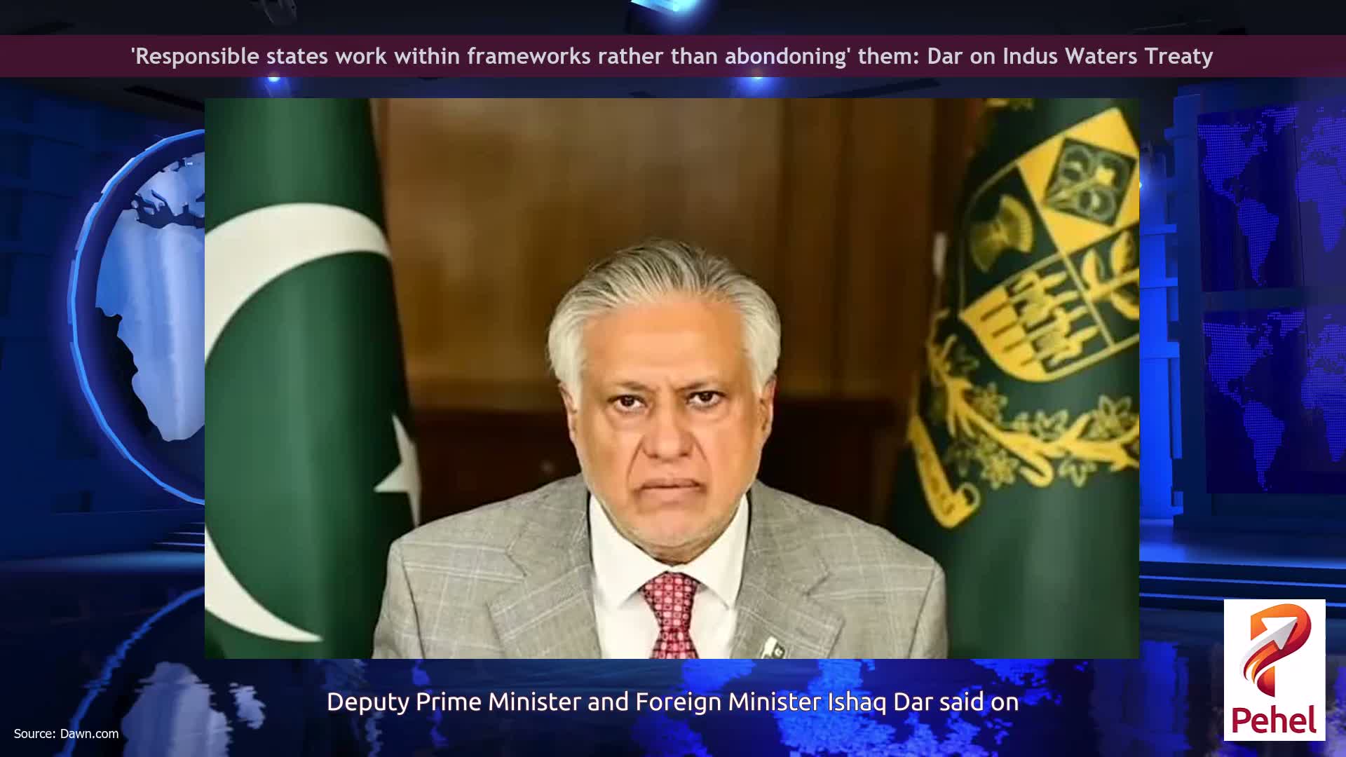 'Responsible states work within frameworks rather than abondoning' them: Dar on Indus Waters Treaty