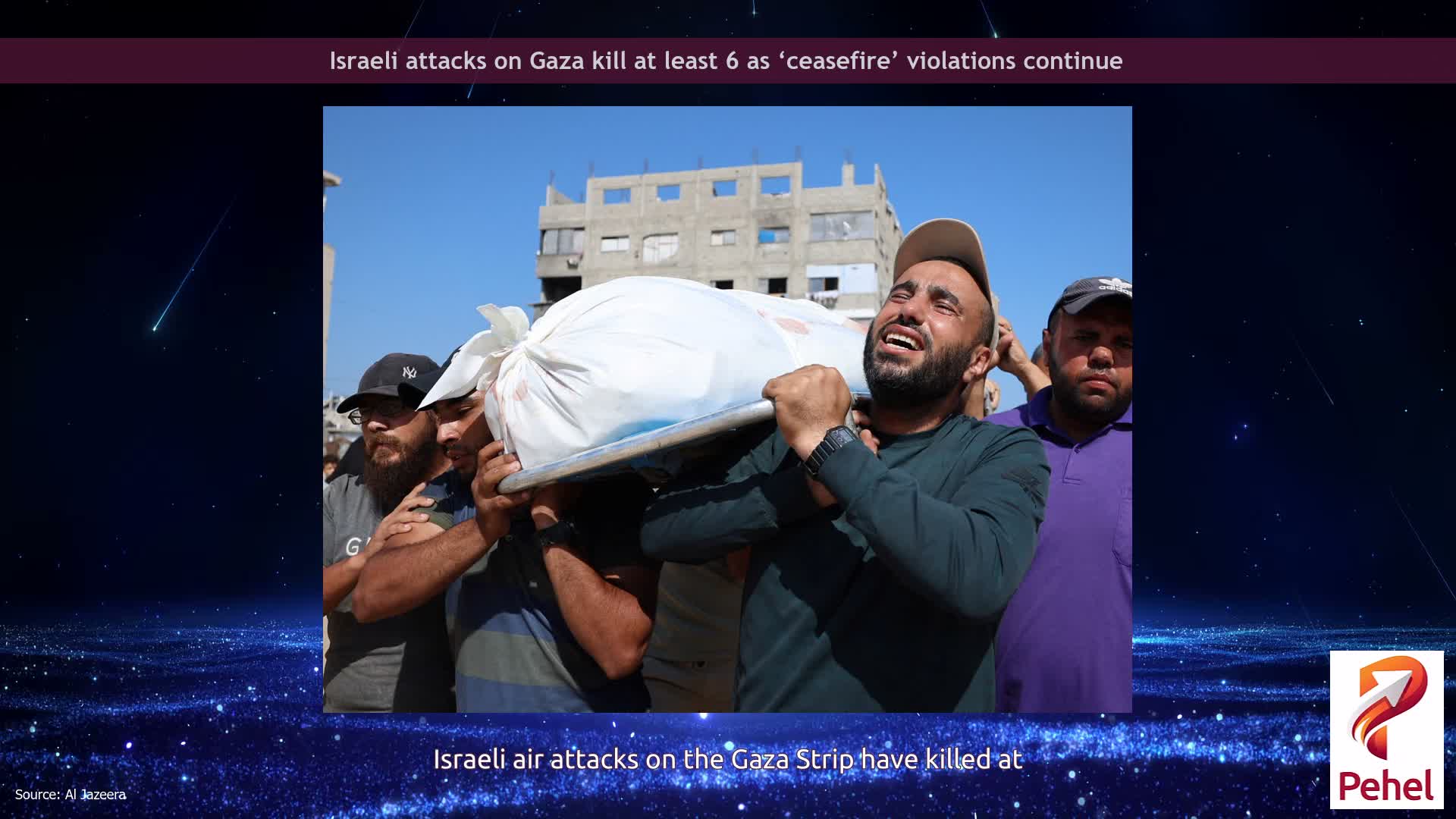 Israeli attacks on Gaza kill at least 6 as ‘ceasefire’ violations continue