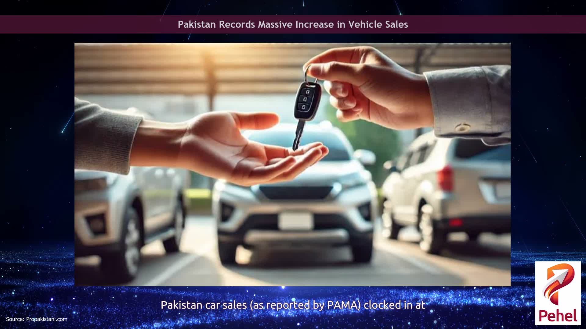 Pakistan Records Massive Increase in Vehicle Sales