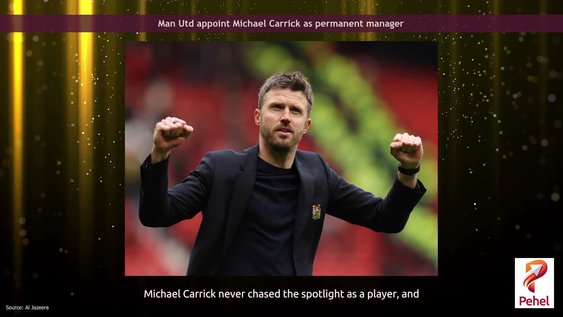 Man Utd appoint Michael Carrick as permanent manager