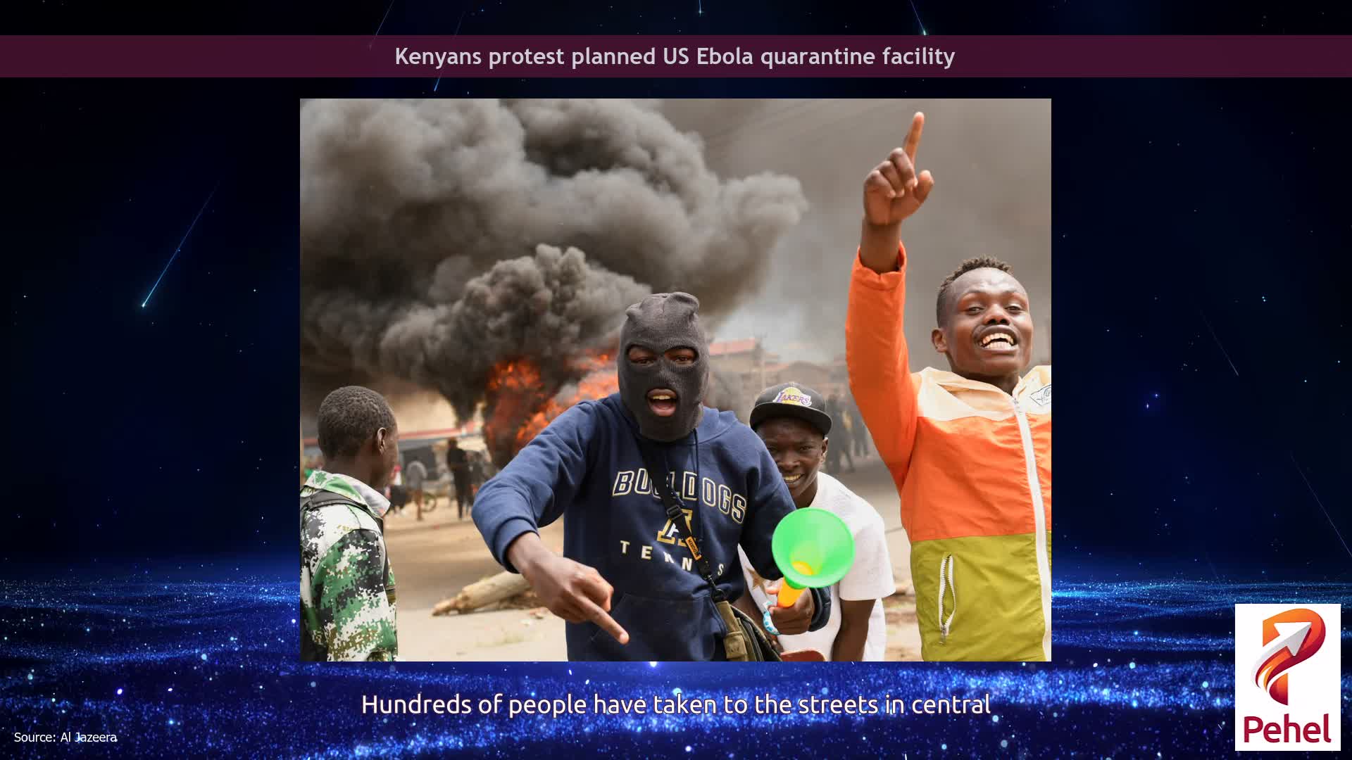 Kenyans protest planned US Ebola quarantine facility