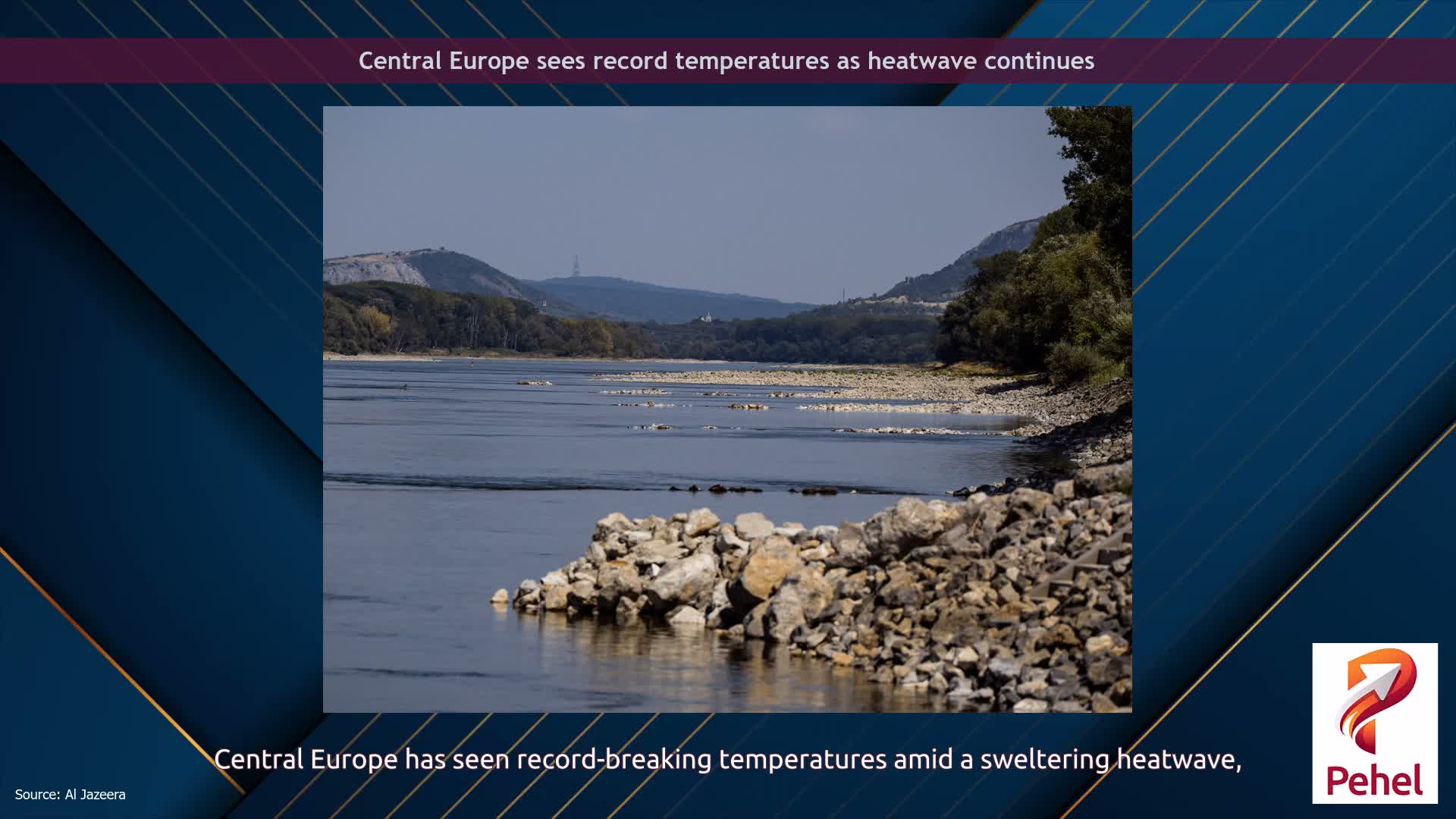 Central Europe sees record temperatures as heatwave continues