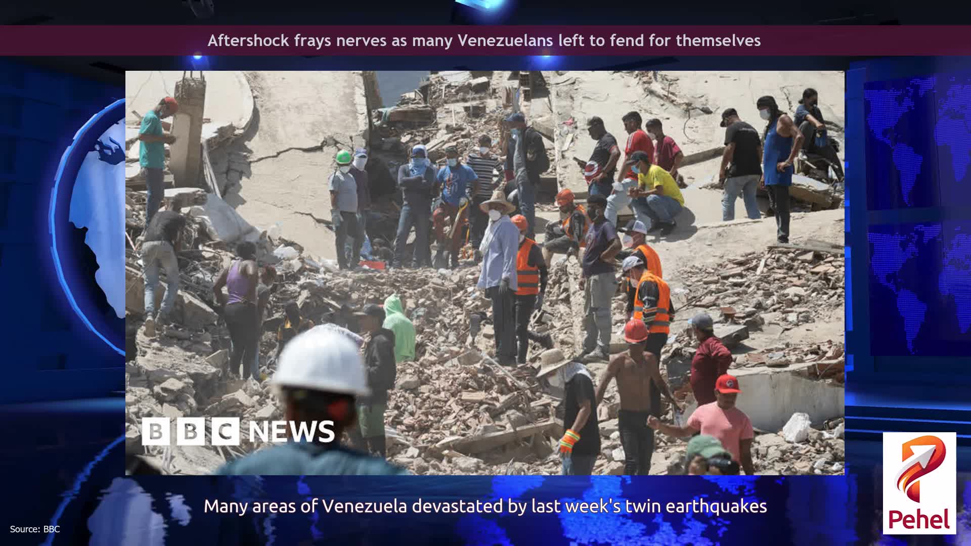 Aftershock frays nerves as many Venezuelans left to fend for themselves