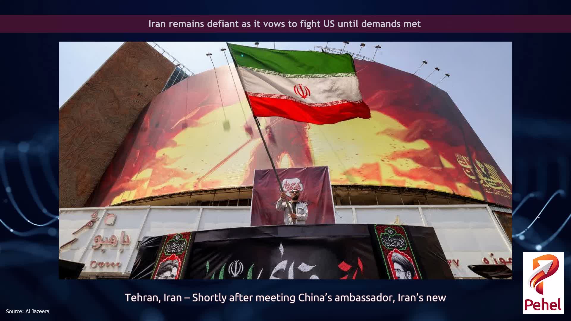 Iran remains defiant as it vows to fight US until demands met