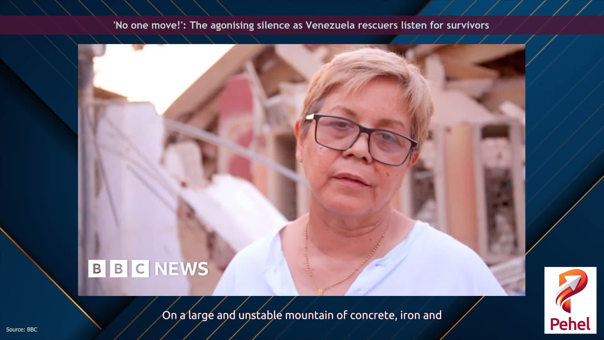 'No one move!': The agonising silence as Venezuela rescuers listen for survivors