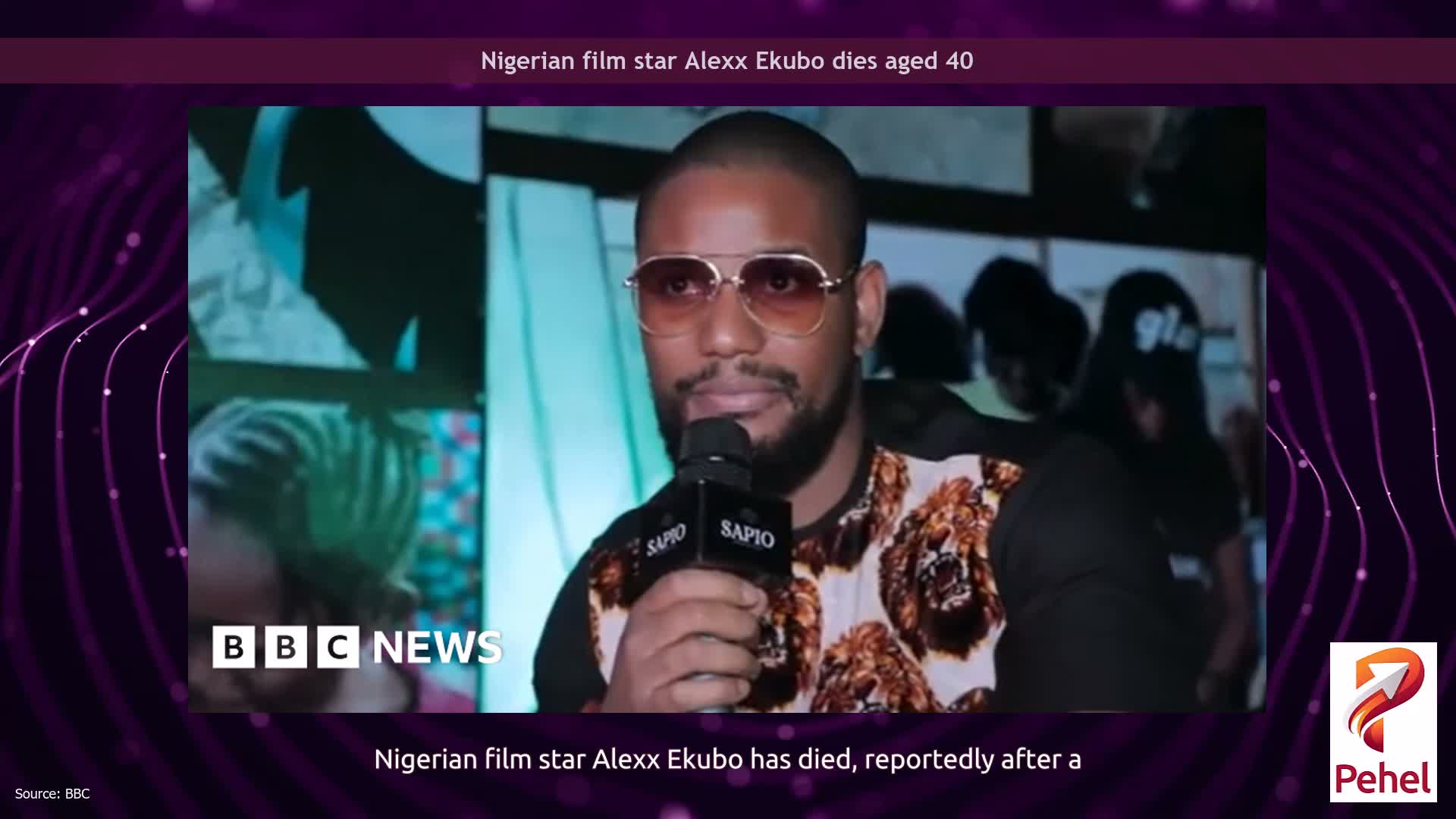 Nigerian film star Alexx Ekubo dies aged 40