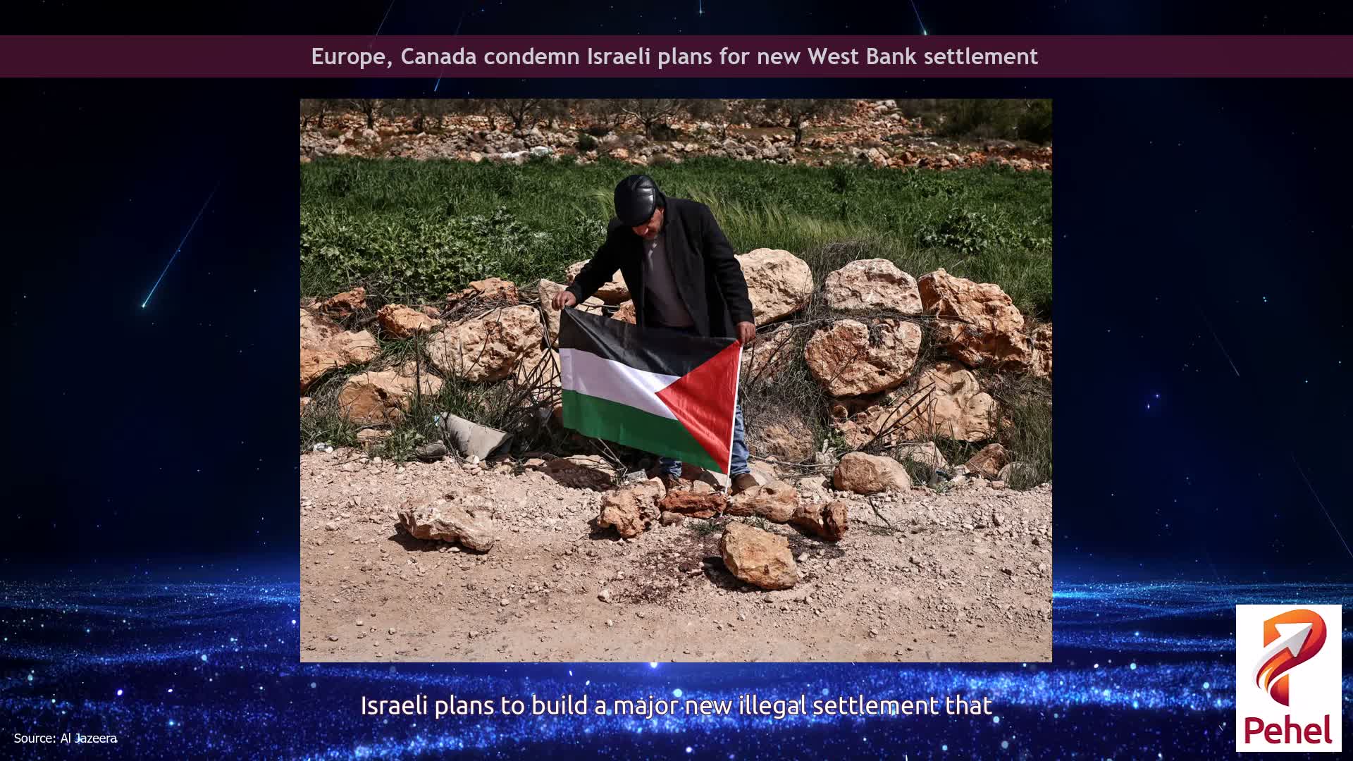 Europe, Canada condemn Israeli plans for new West Bank settlement