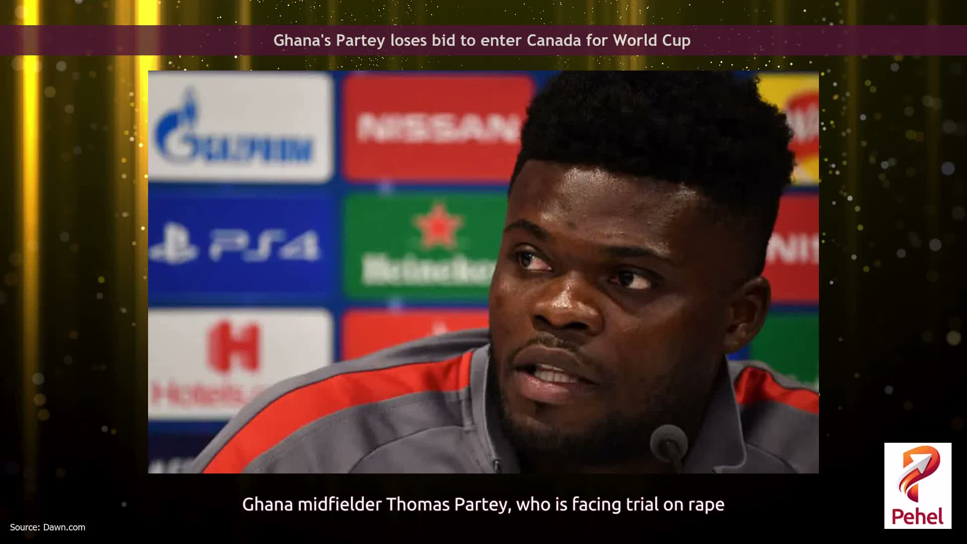 Ghana's Partey loses bid to enter Canada for World Cup