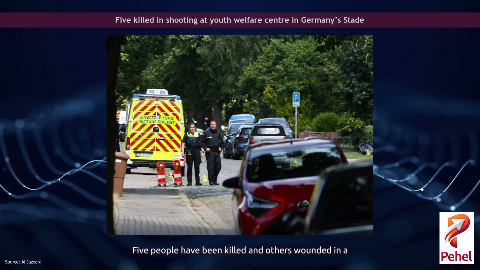 Five killed in shooting at youth welfare centre in Germany’s Stade