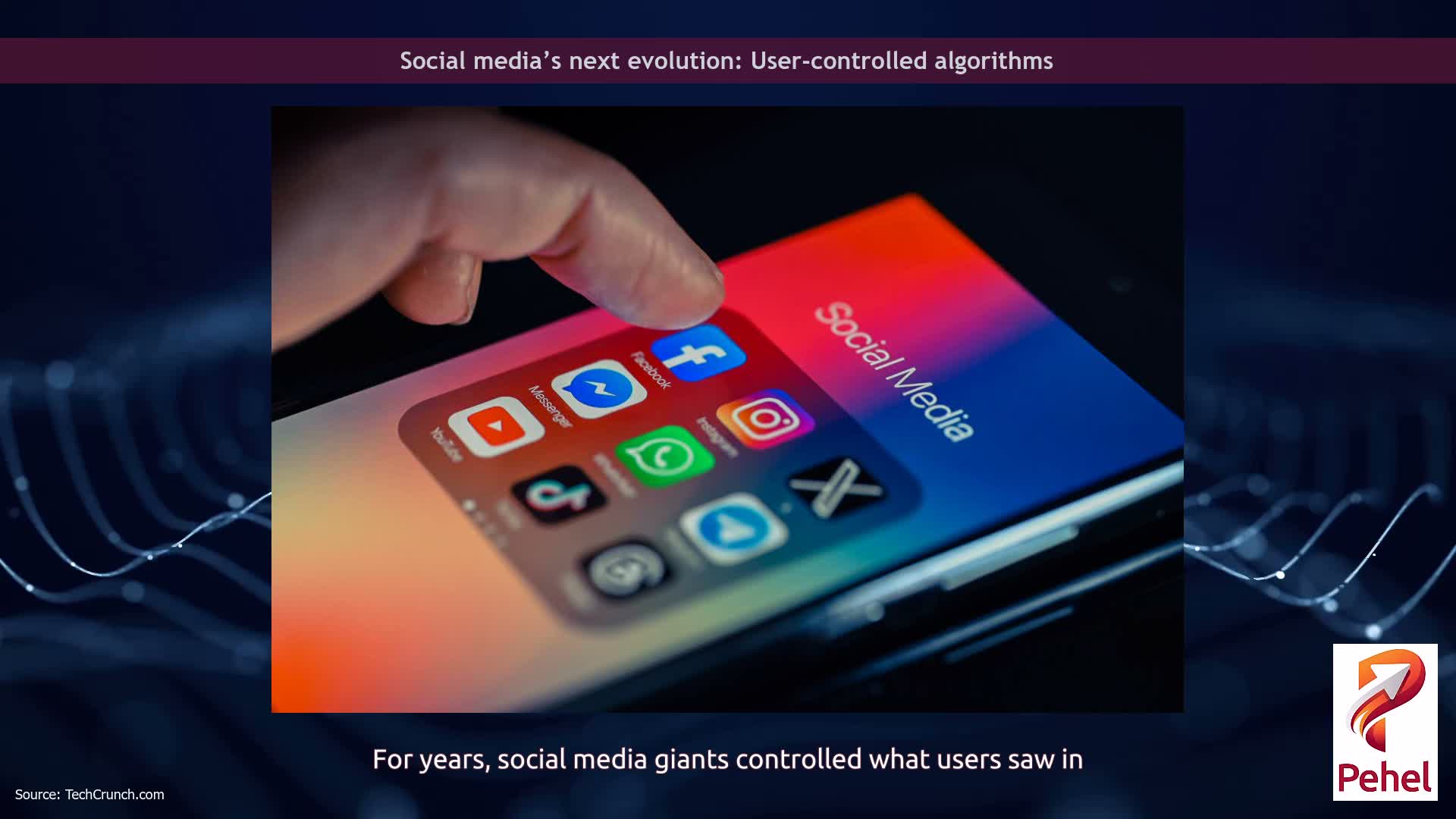 Social media’s next evolution: User-controlled algorithms