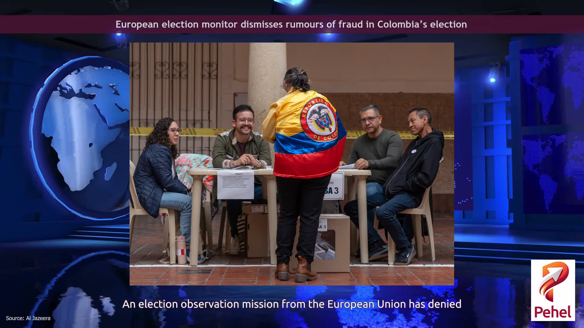European election monitor dismisses rumours of fraud in Colombia’s election