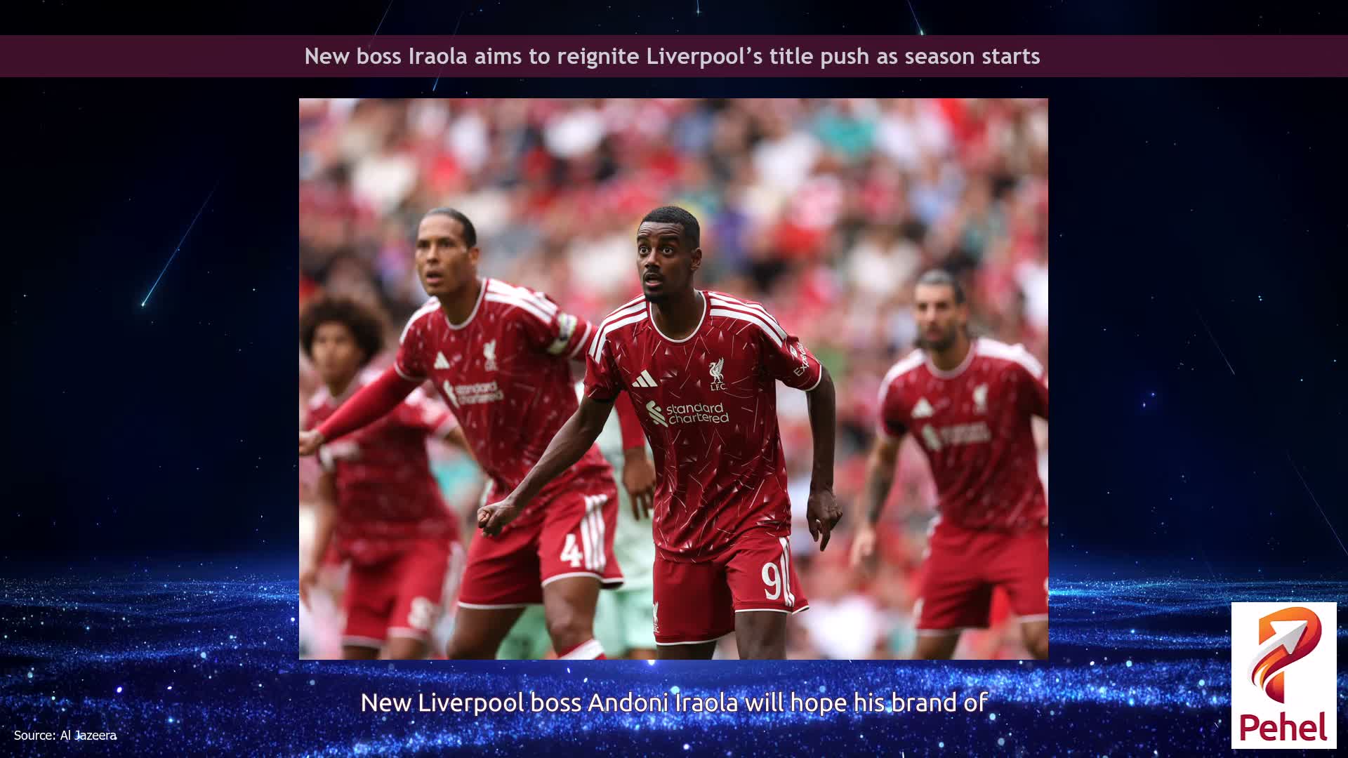 New boss Iraola aims to reignite Liverpool’s title push as season starts