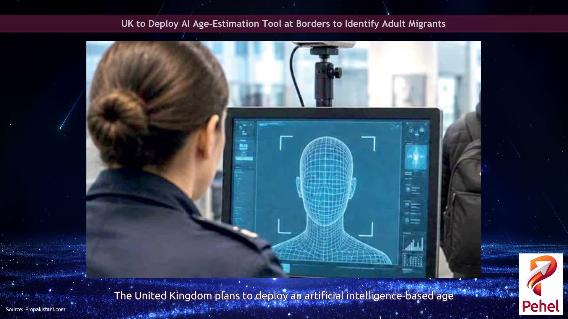 UK to Deploy AI Age-Estimation Tool at Borders to Identify Adult Migrants