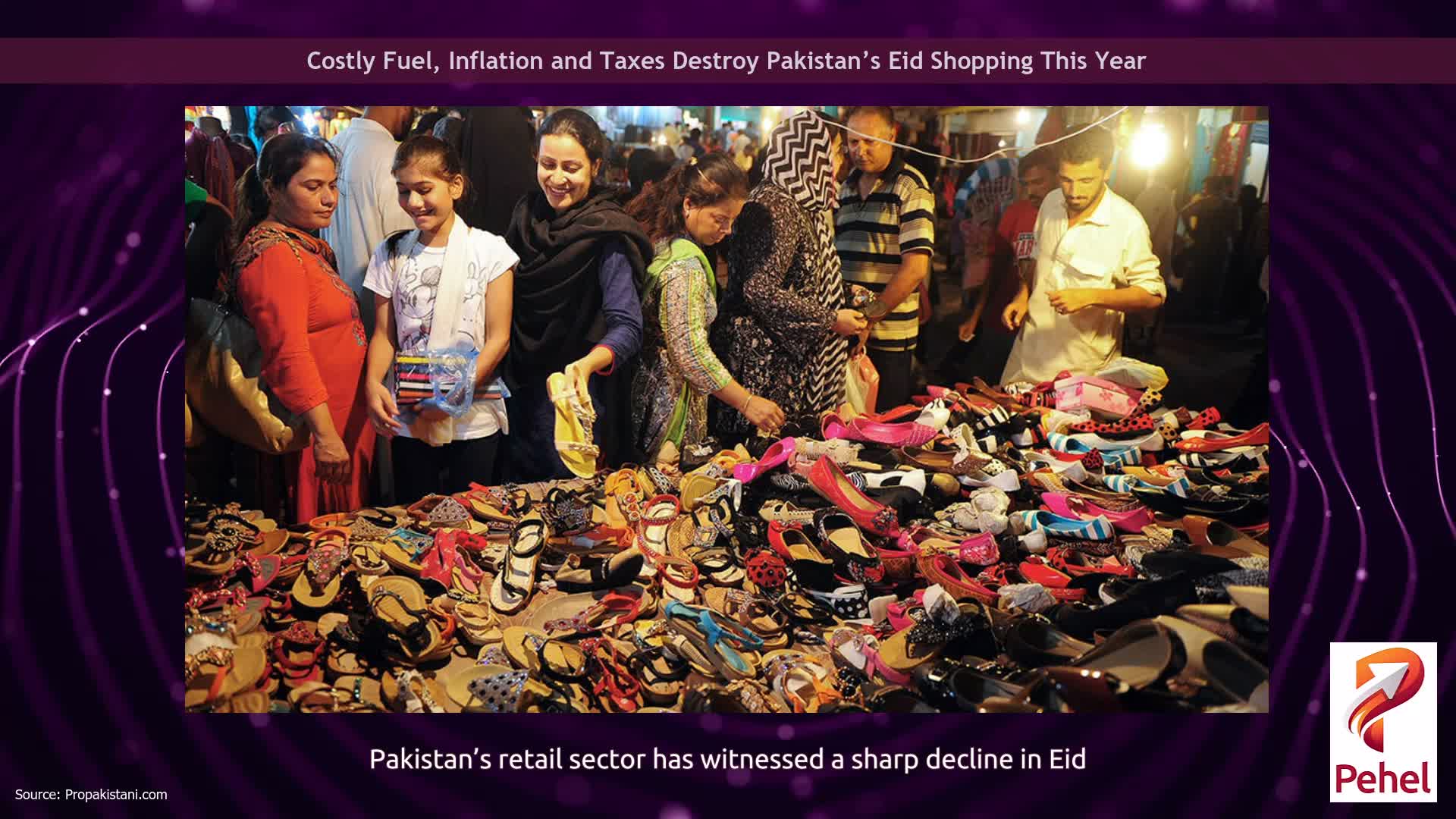 Costly Fuel, Inflation and Taxes Destroy Pakistan’s Eid Shopping This Year