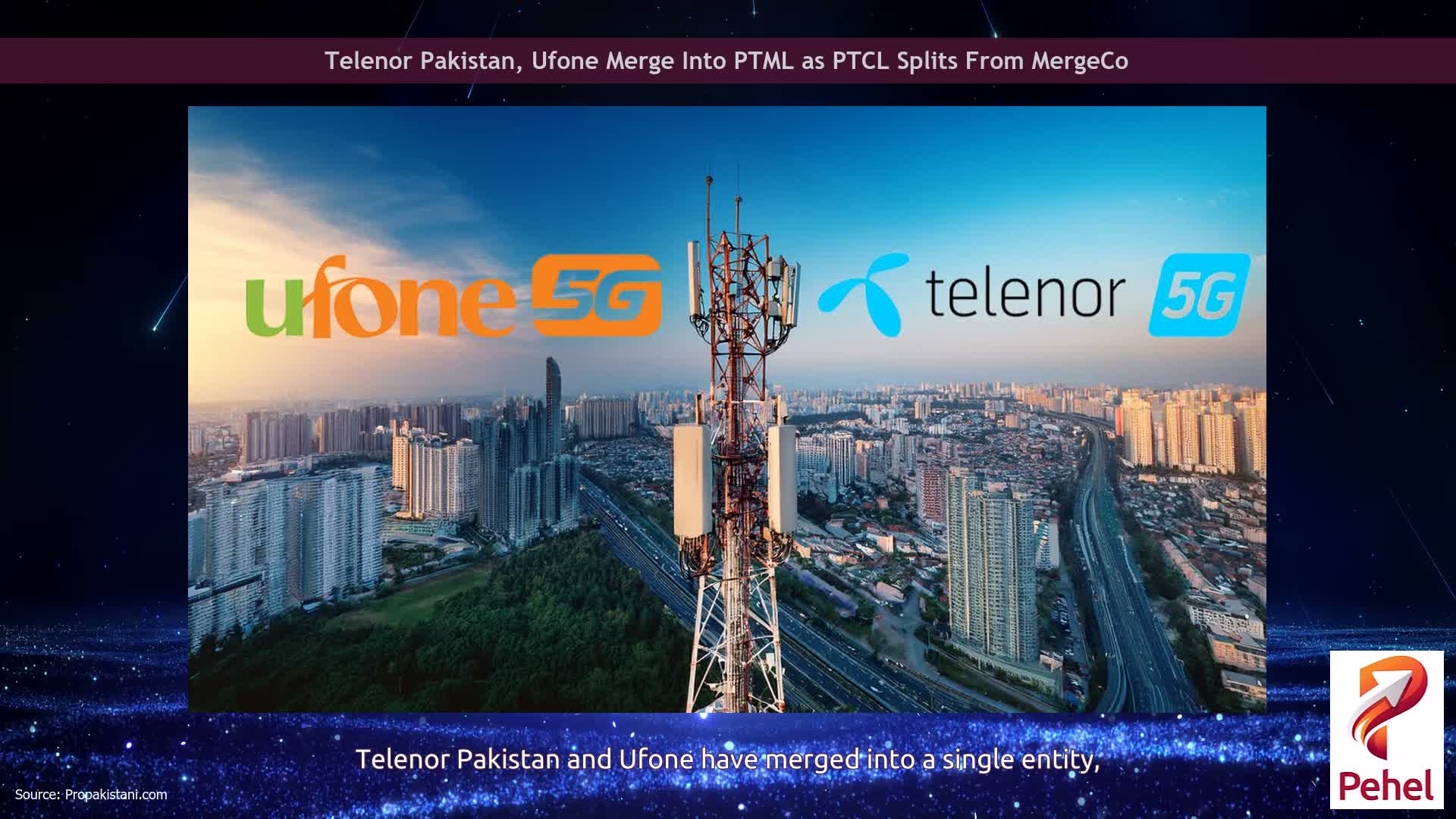 Telenor Pakistan, Ufone Merge Into PTML as PTCL Splits From MergeCo