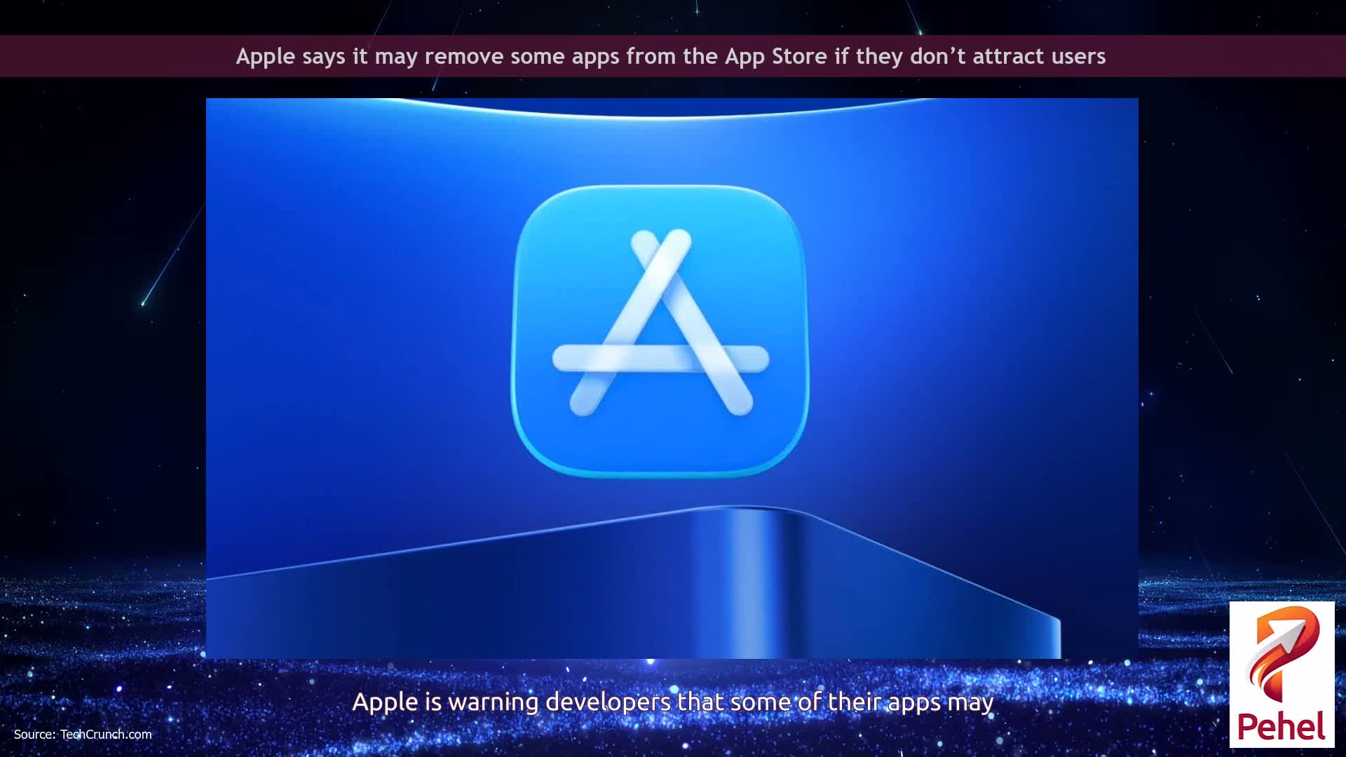 Apple says it may remove some apps from the App Store if they don’t attract users