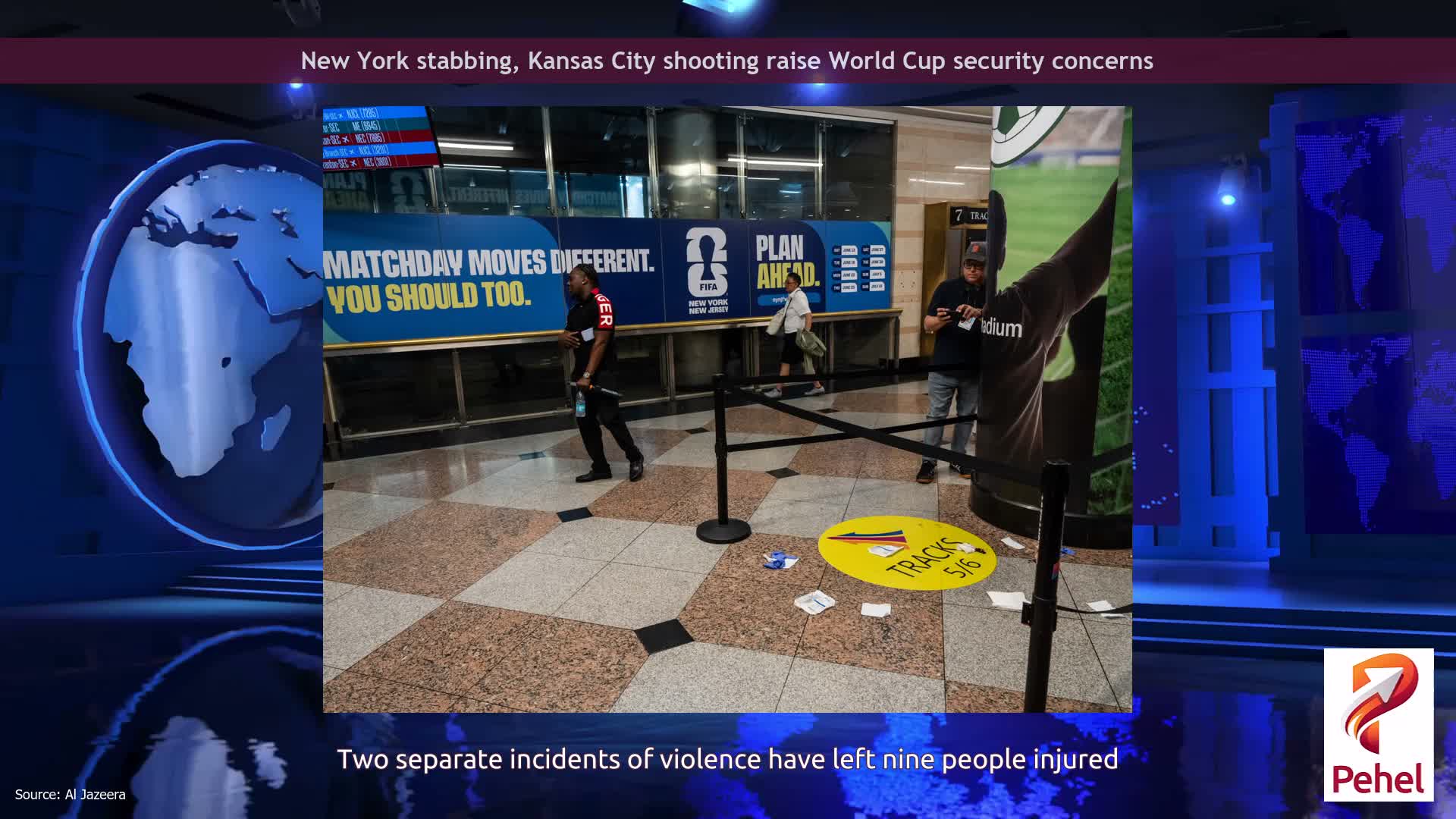 New York stabbing, Kansas City shooting raise World Cup security concerns