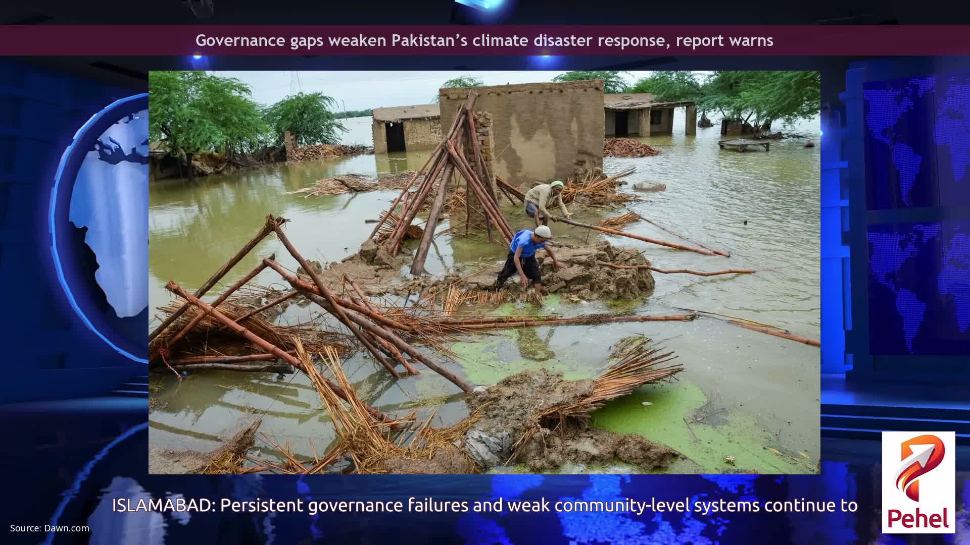Governance gaps weaken Pakistan’s climate disaster response, report warns