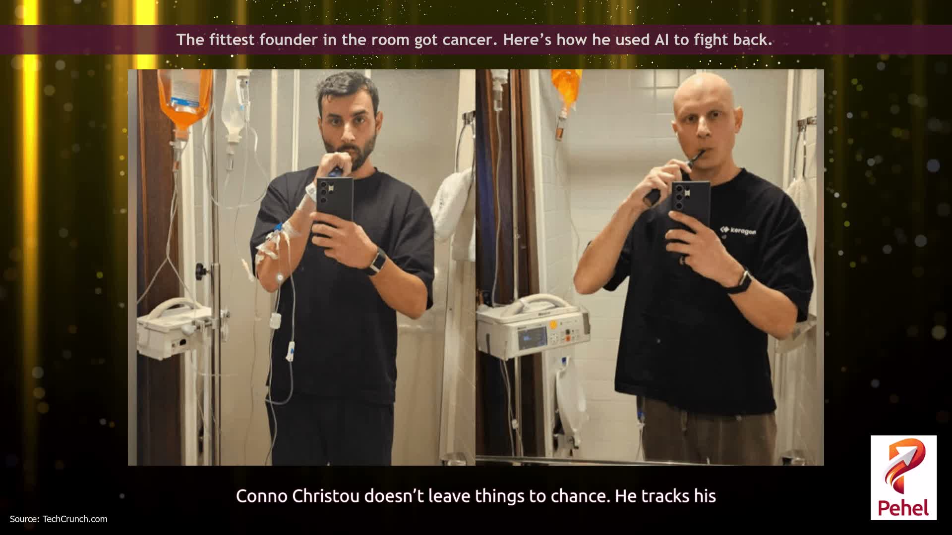 The fittest founder in the room got cancer. Here’s how he used AI to fight back.