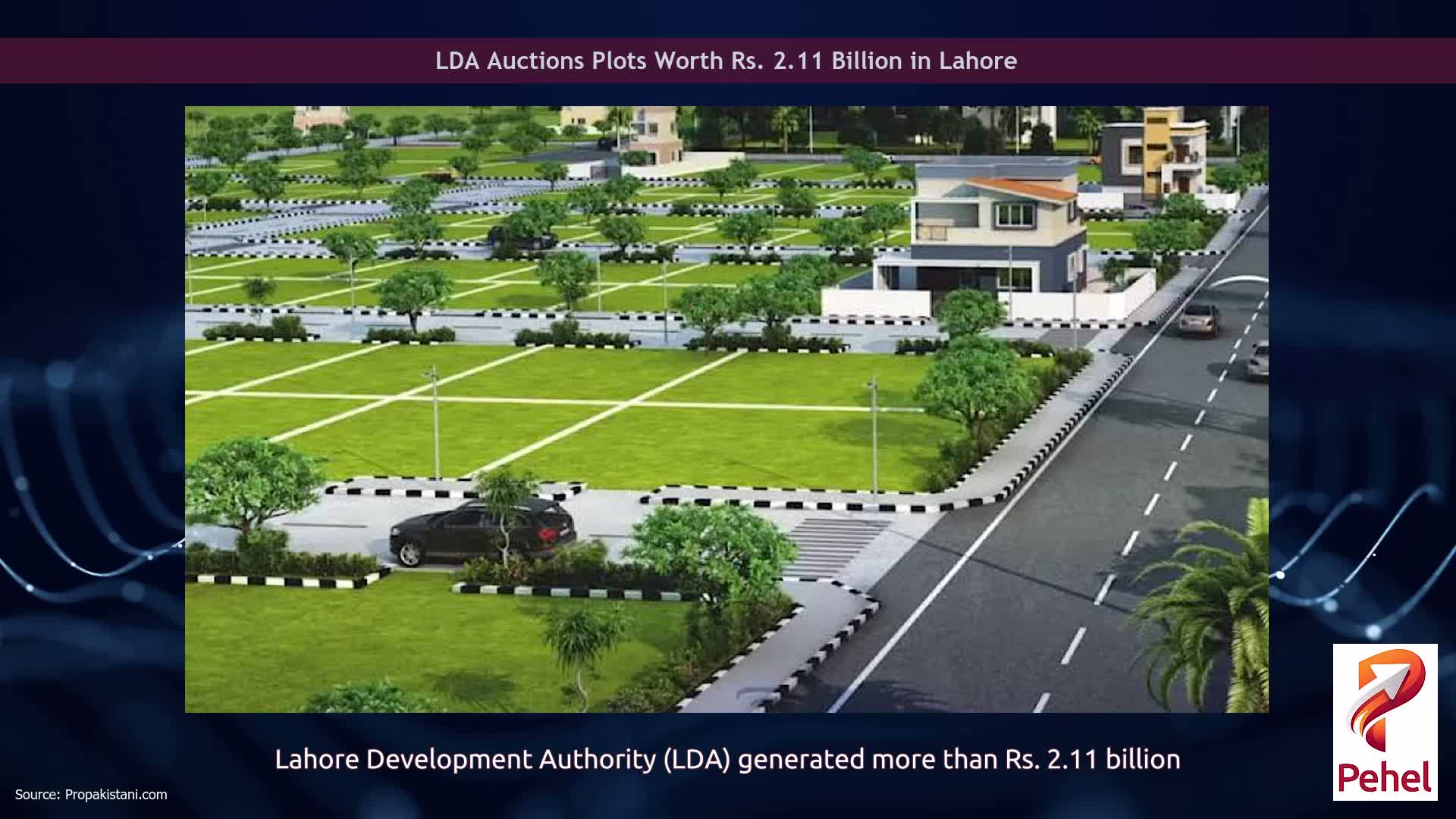 LDA Auctions Plots Worth Rs. 2.11 Billion in Lahore