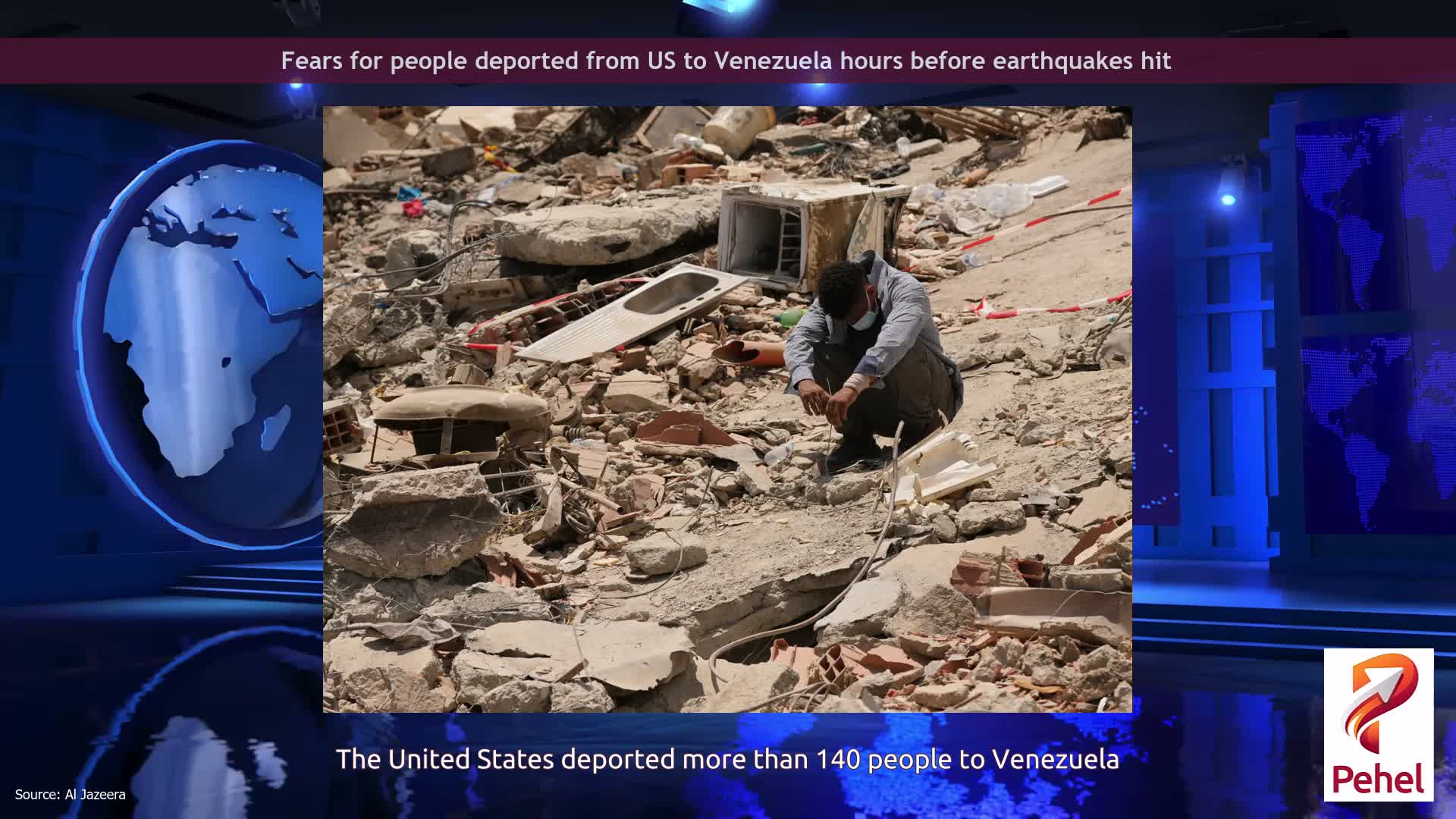 Fears for people deported from US to Venezuela hours before earthquakes hit