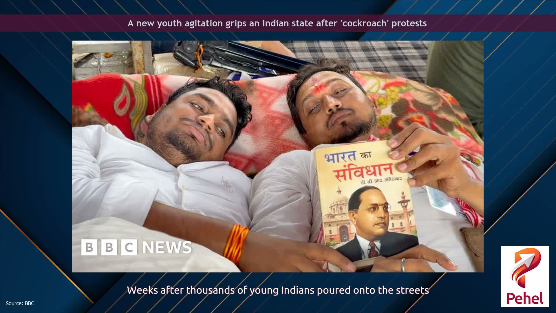 A new youth agitation grips an Indian state after 'cockroach' protests