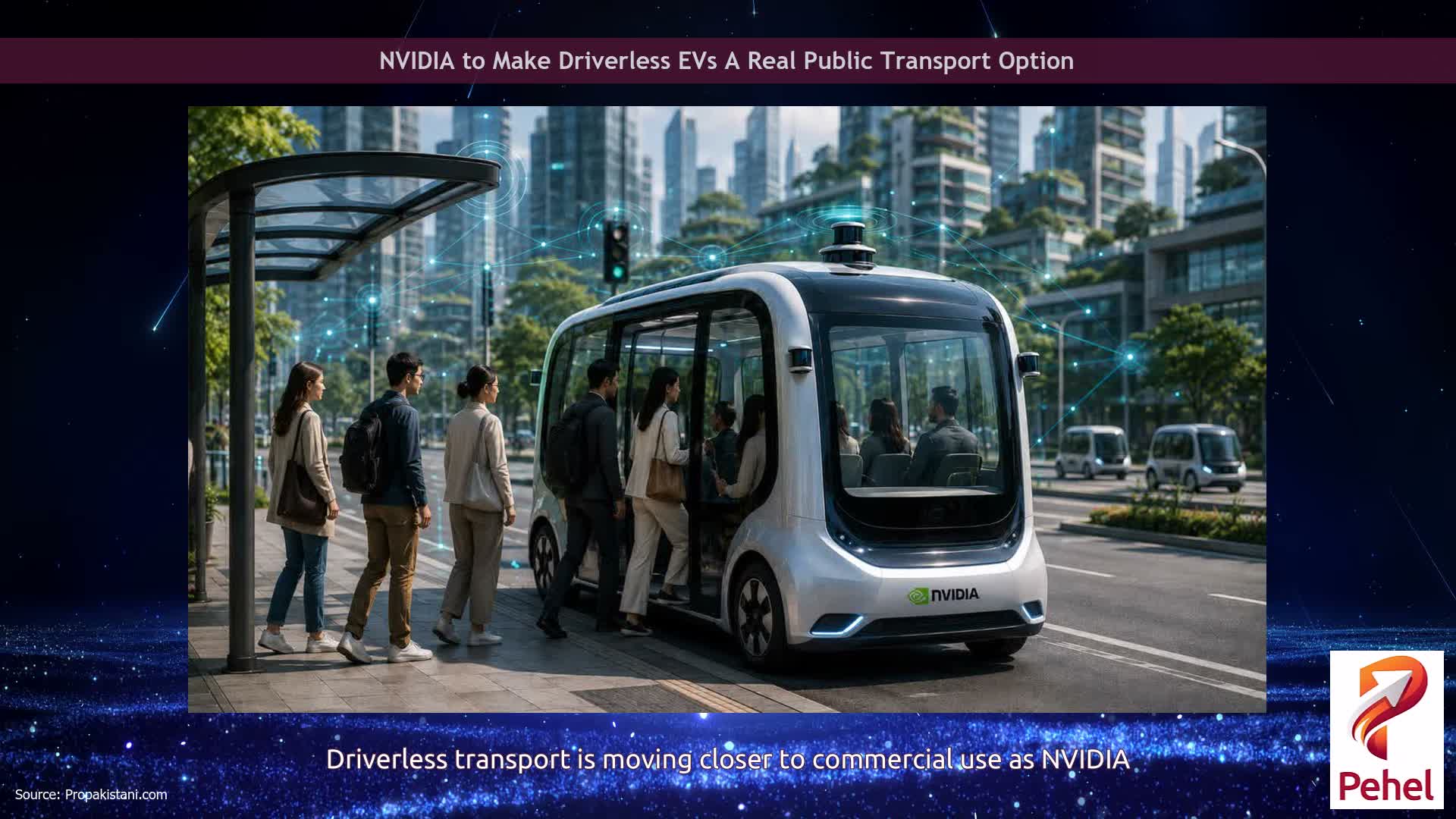 NVIDIA to Make Driverless EVs A Real Public Transport Option