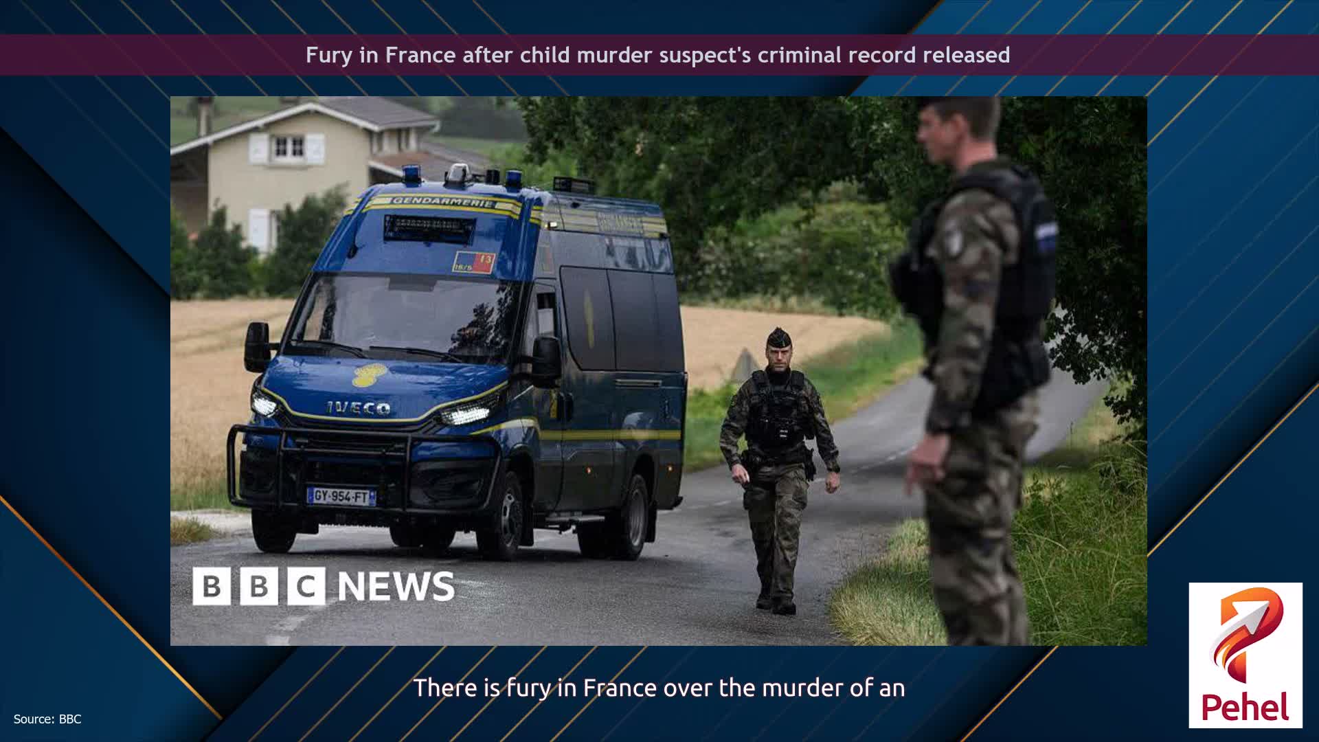 Fury in France after child murder suspect's criminal record released
