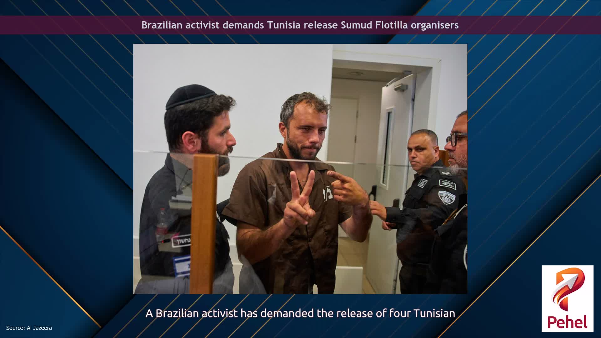 Brazilian activist demands Tunisia release Sumud Flotilla organisers