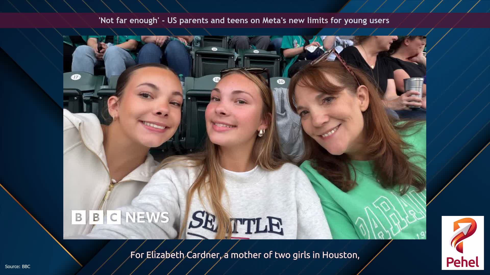 'Not far enough' - US parents and teens on Meta's new limits for young users
