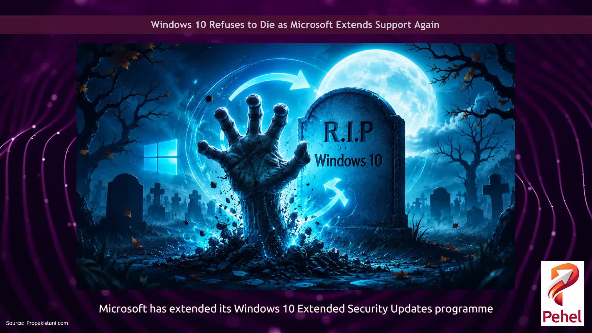 Windows 10 Refuses to Die as Microsoft Extends Support Again