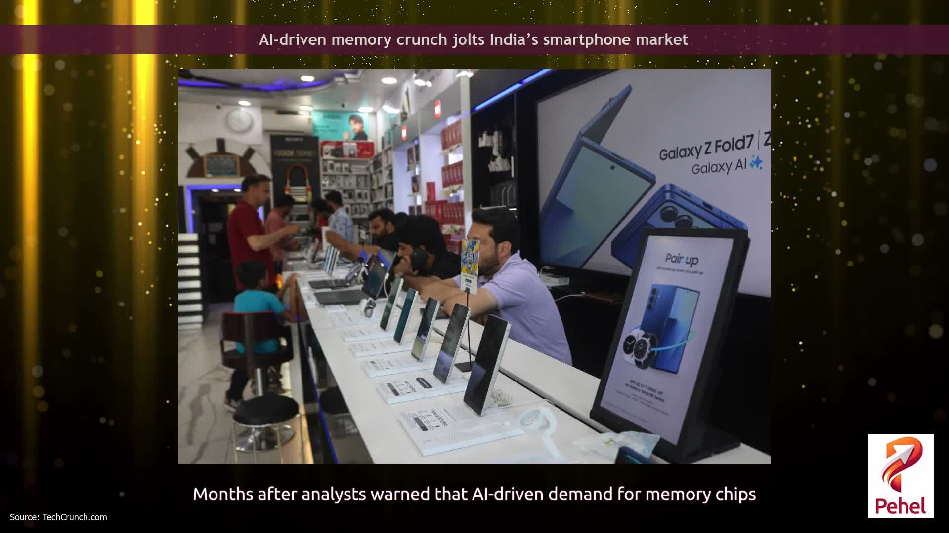 AI-driven memory crunch jolts India’s smartphone market