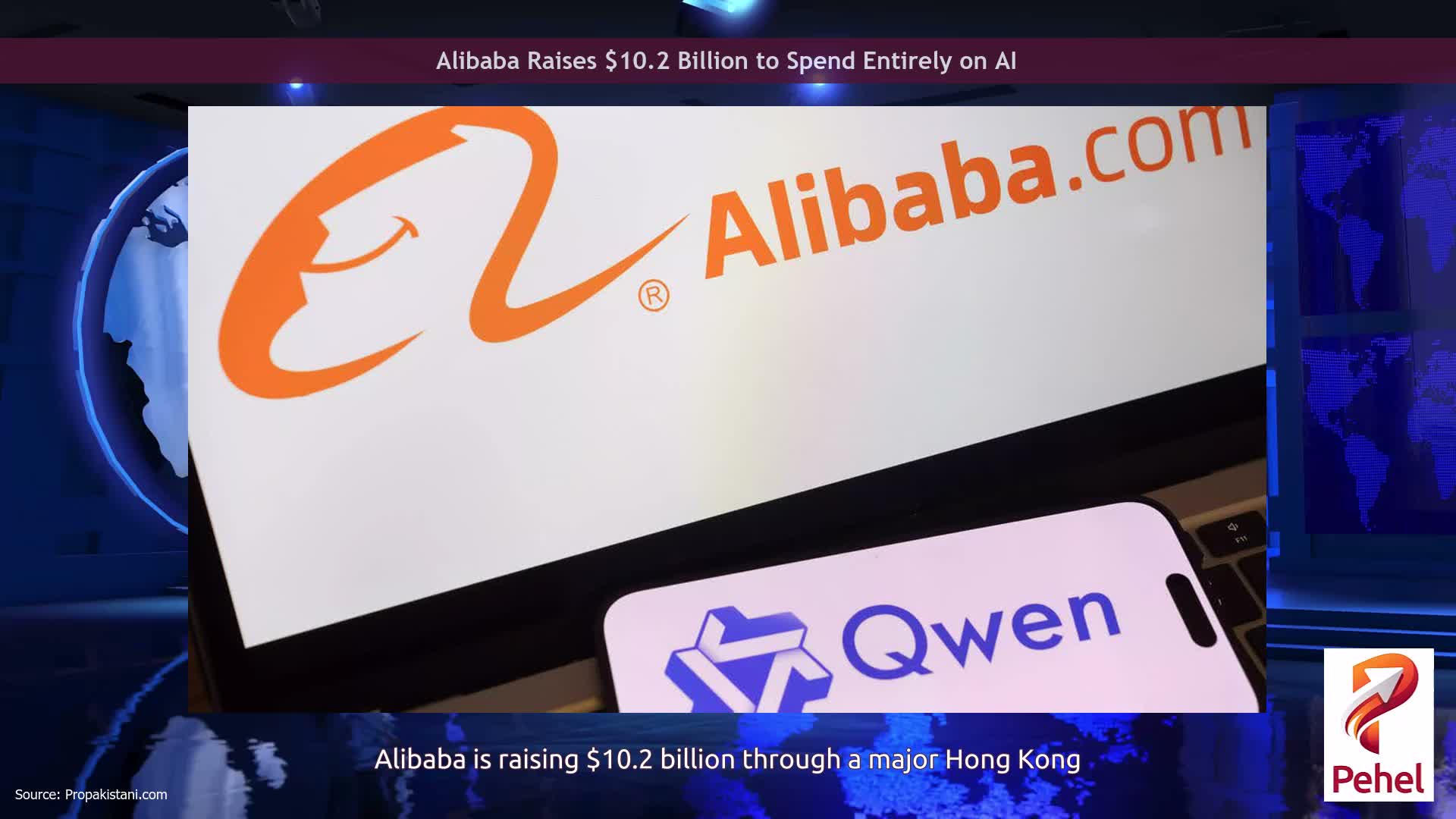 Alibaba Raises $10.2 Billion to Spend Entirely on AI