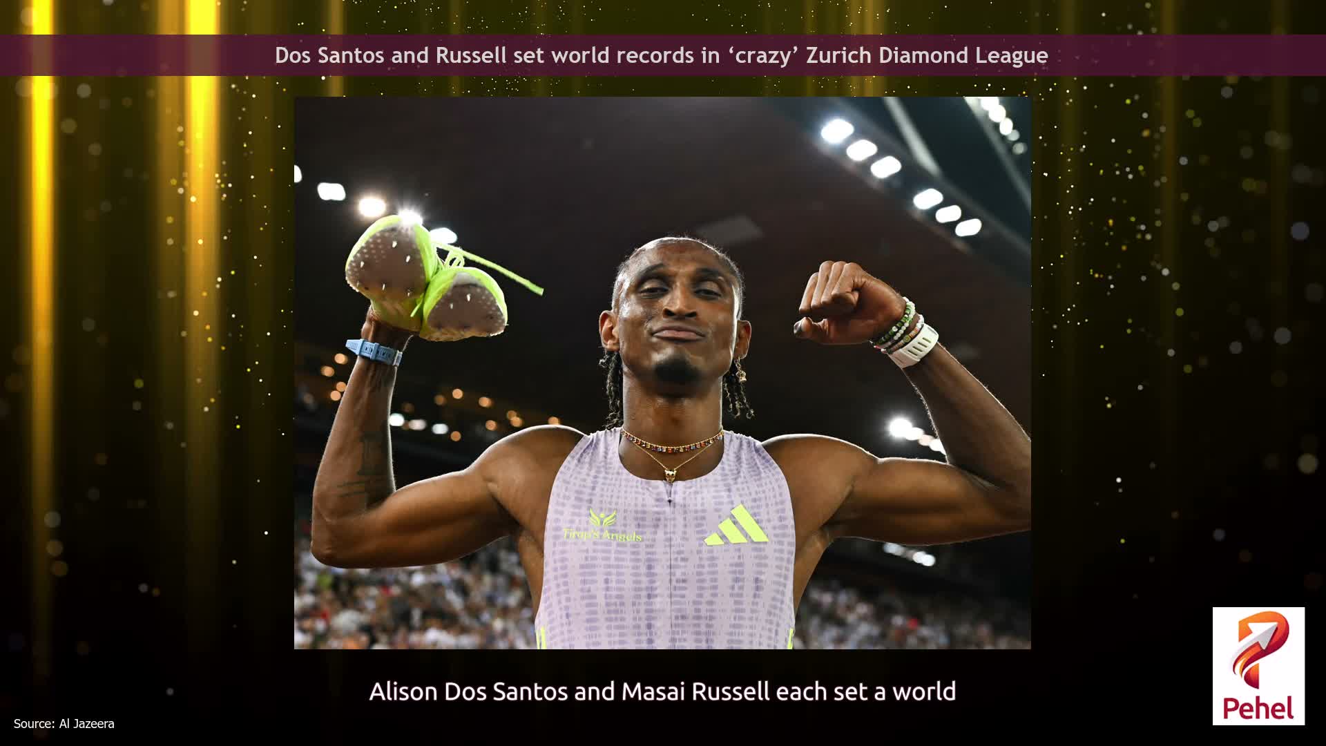 Dos Santos and Russell set world records in ‘crazy’ Zurich Diamond League