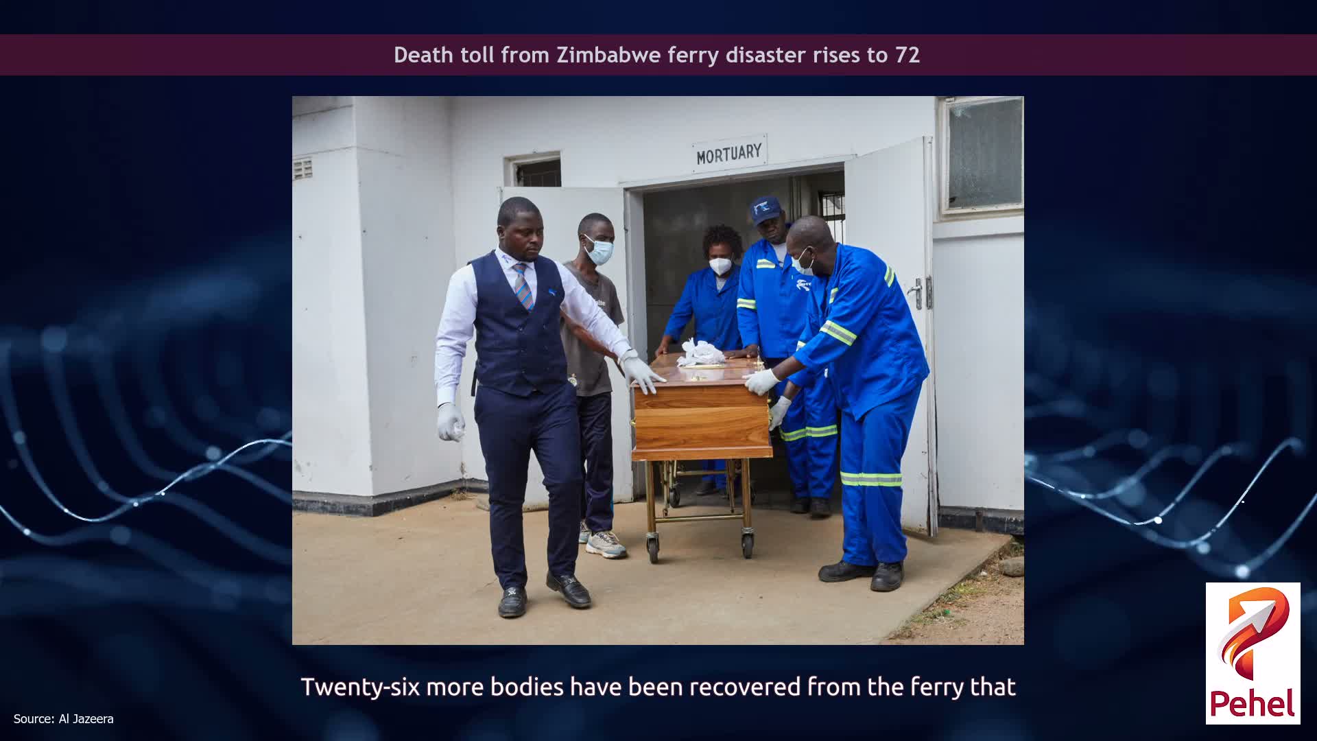 Death toll from Zimbabwe ferry disaster rises to 72