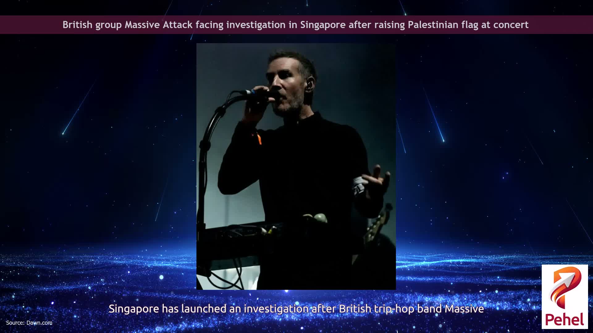 British group Massive Attack facing investigation in Singapore after raising Palestinian flag at concert