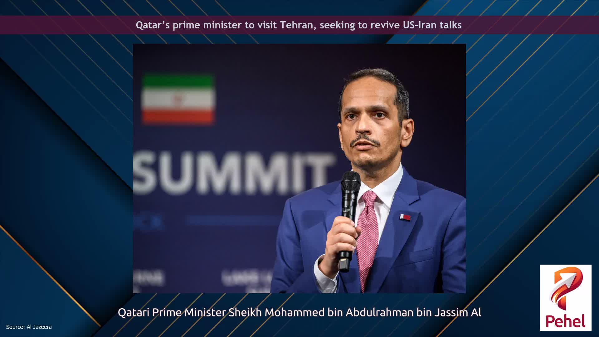 Qatar’s prime minister to visit Tehran, seeking to revive US-Iran talks