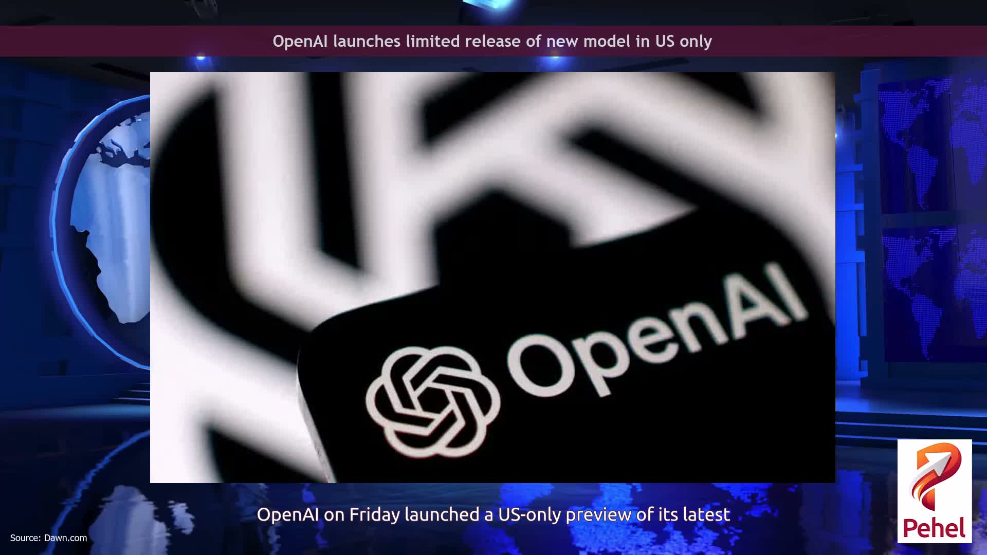OpenAI launches limited release of new model in US only