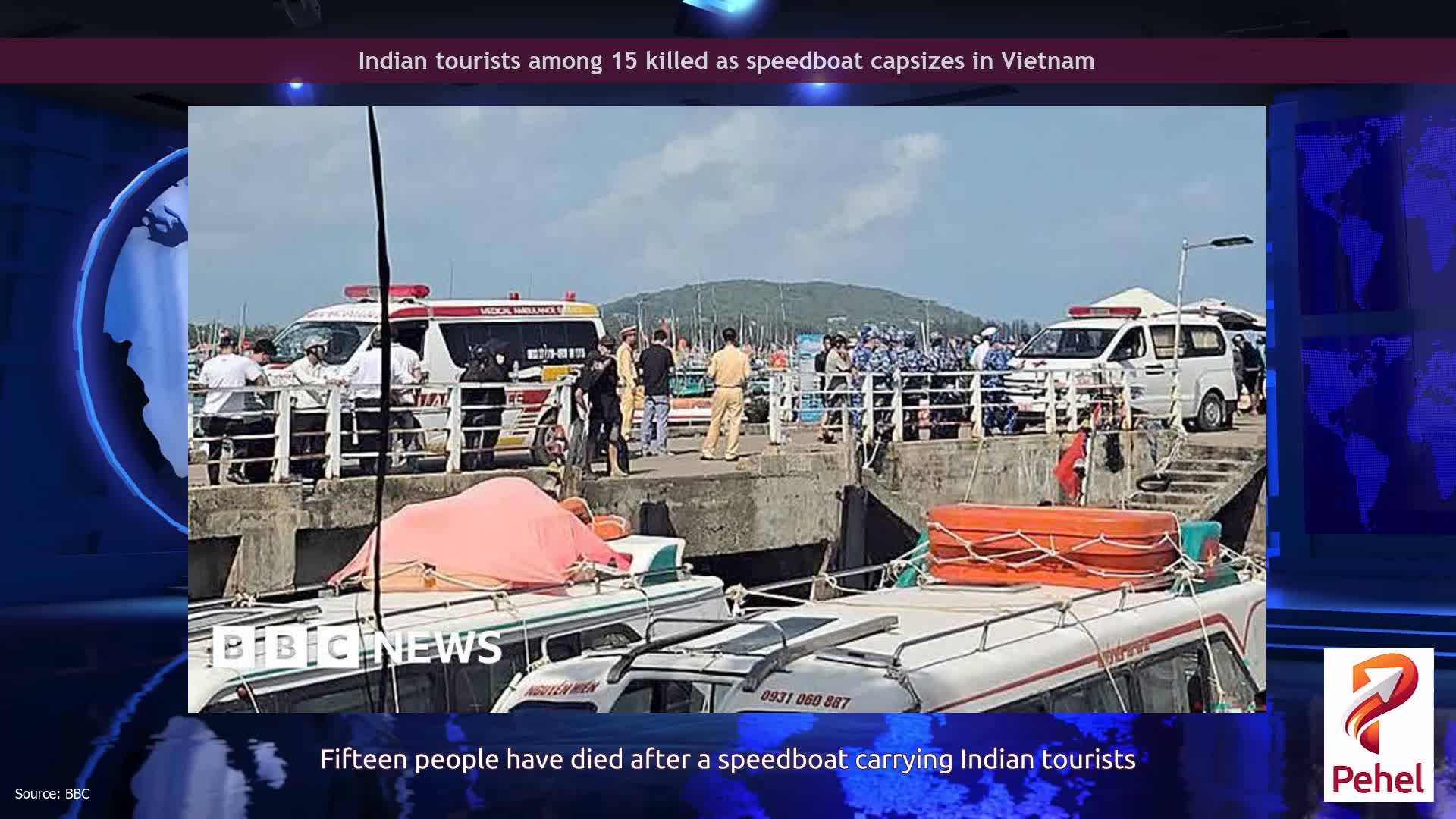 Indian tourists among 15 killed as speedboat capsizes in Vietnam
