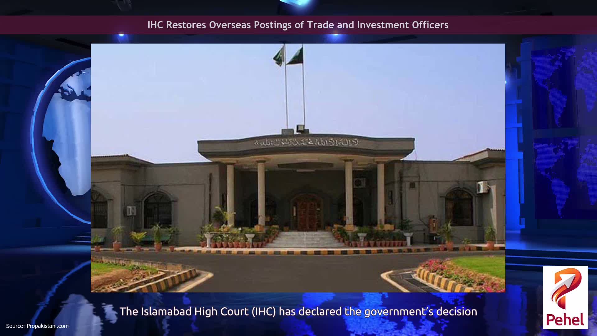 IHC Restores Overseas Postings of Trade and Investment Officers