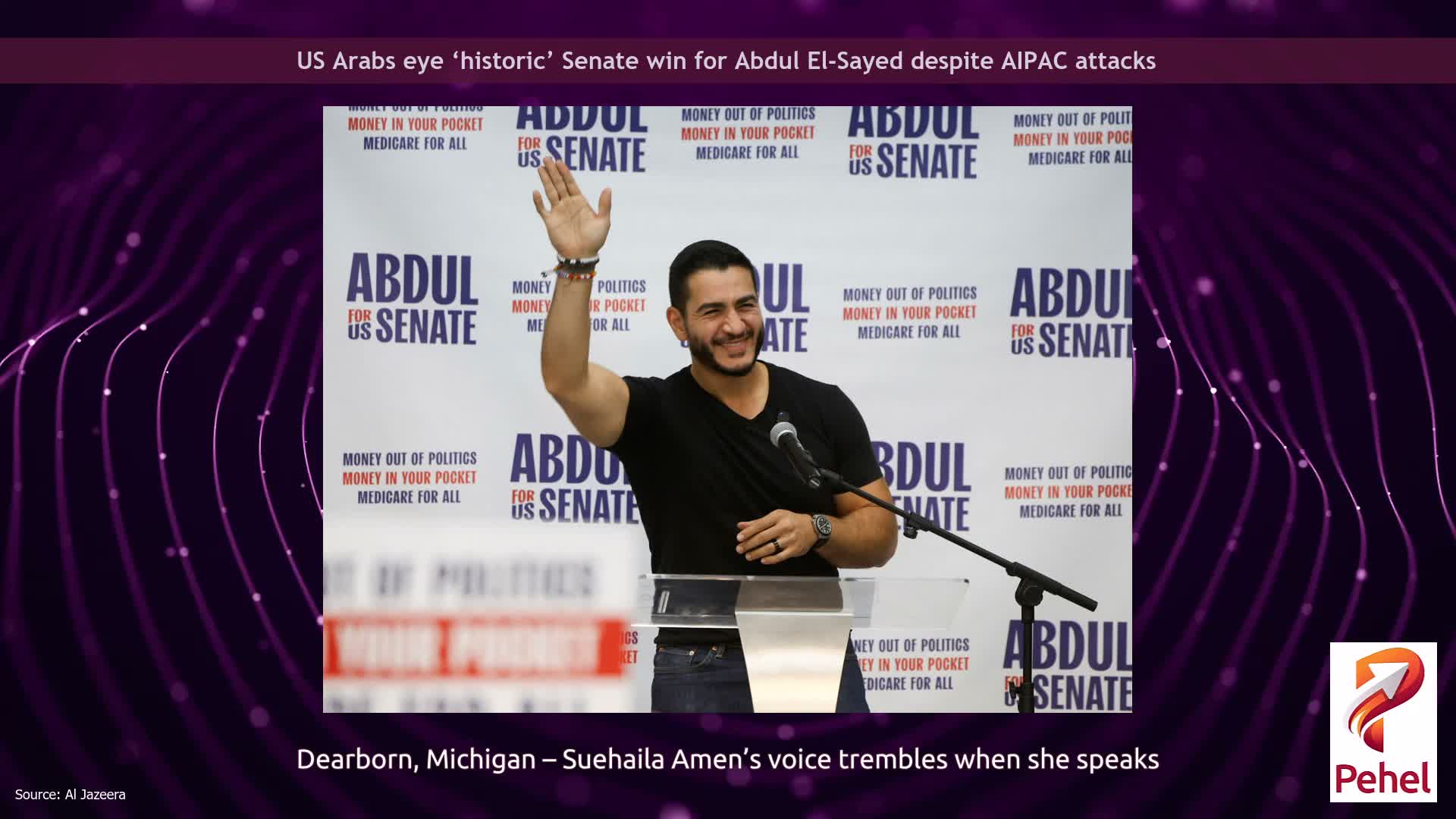 US Arabs eye ‘historic’ Senate win for Abdul El-Sayed despite AIPAC attacks