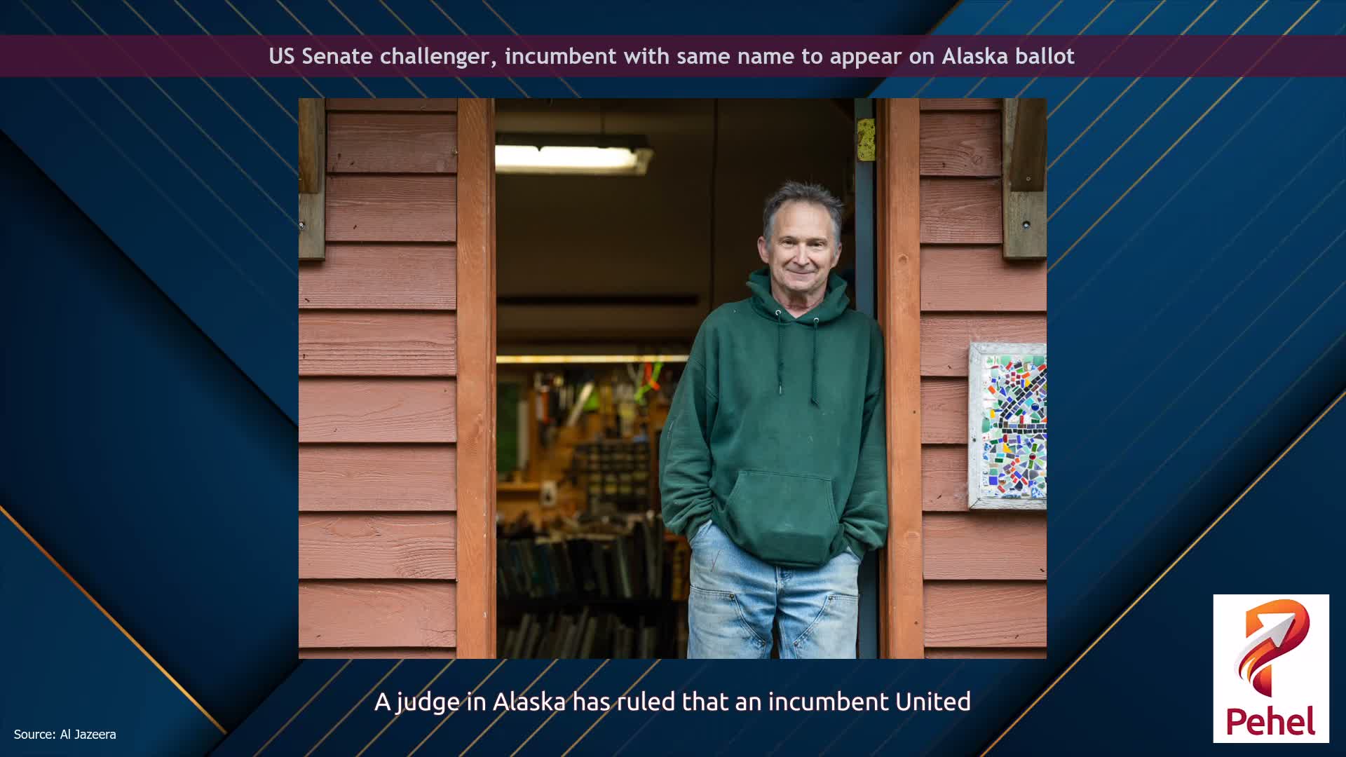 US Senate challenger, incumbent with same name to appear on Alaska ballot