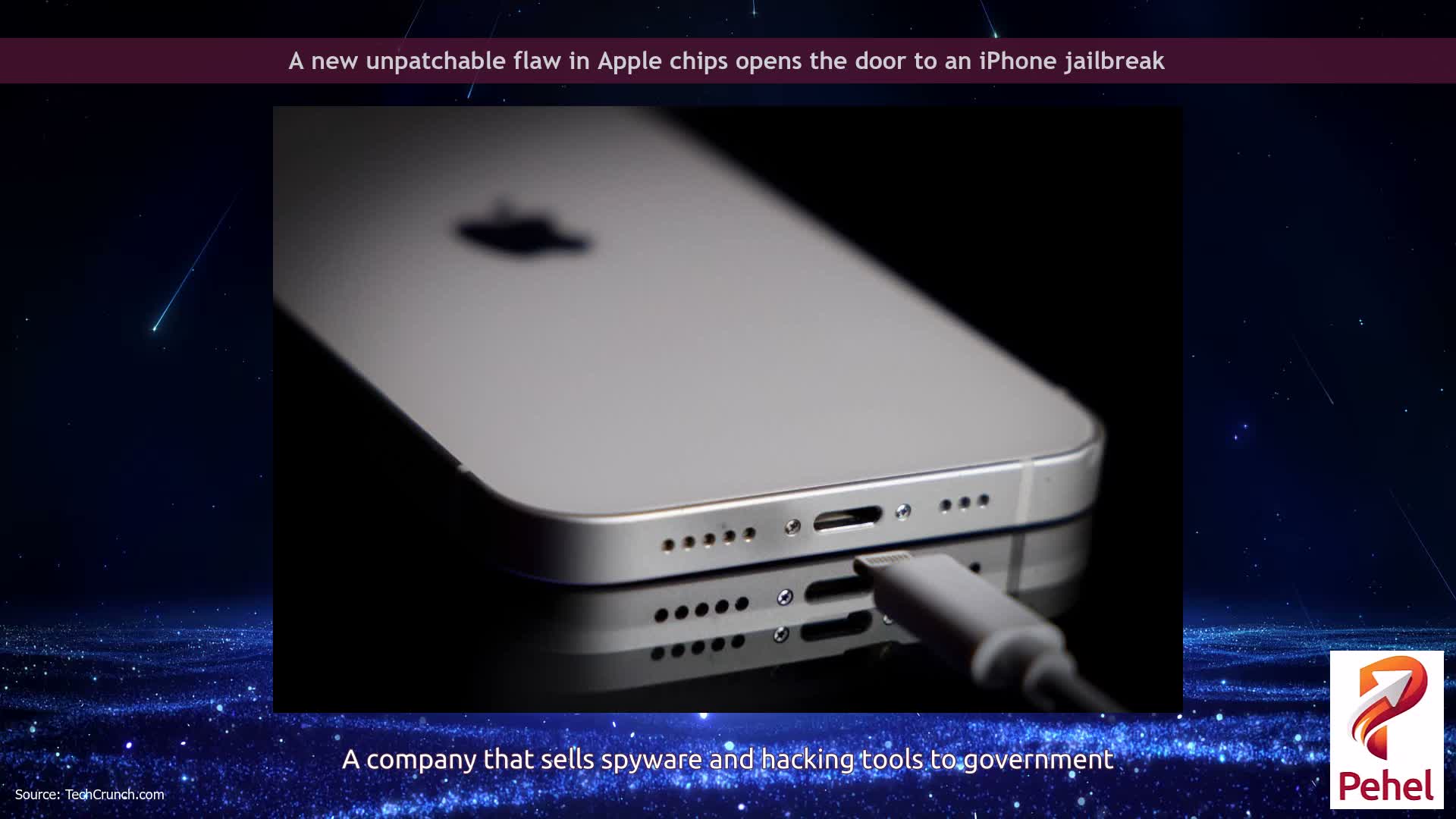 A new unpatchable flaw in Apple chips opens the door to an iPhone jailbreak