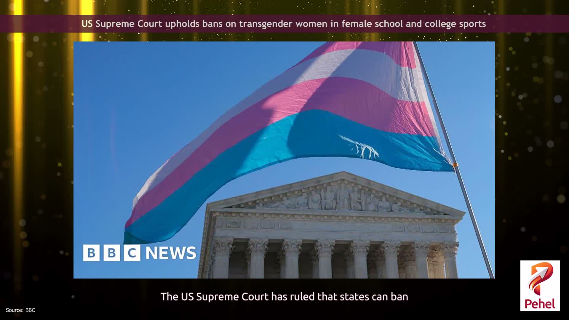 US Supreme Court upholds bans on transgender women in female school and college sports
