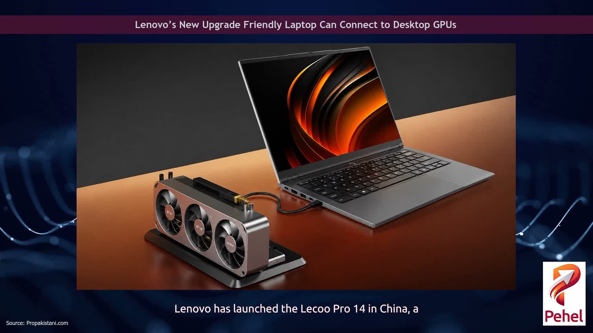 Lenovo’s New Upgrade Friendly Laptop Can Connect to Desktop GPUs