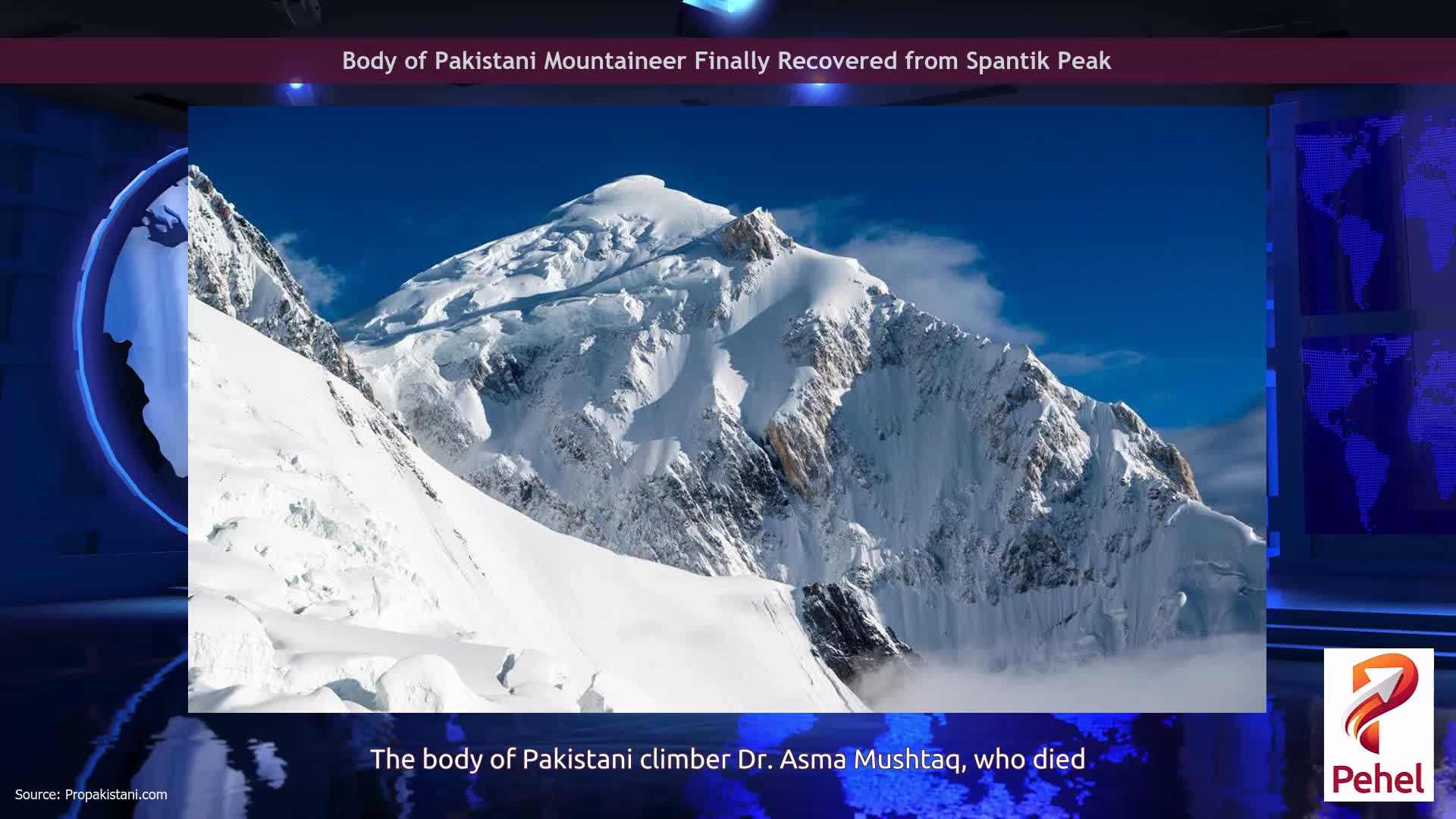 Body of Pakistani Mountaineer Finally Recovered from Spantik Peak