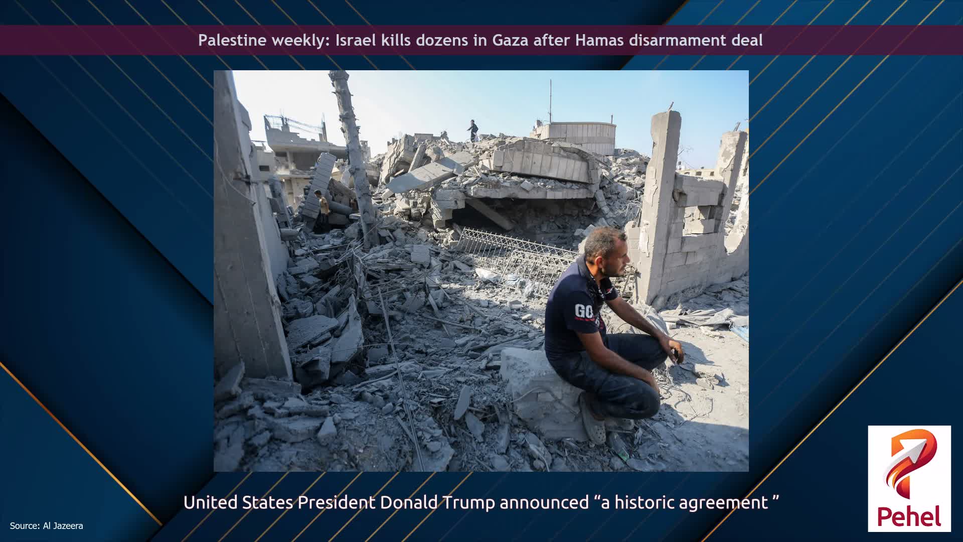 Palestine weekly: Israel kills dozens in Gaza after Hamas disarmament deal