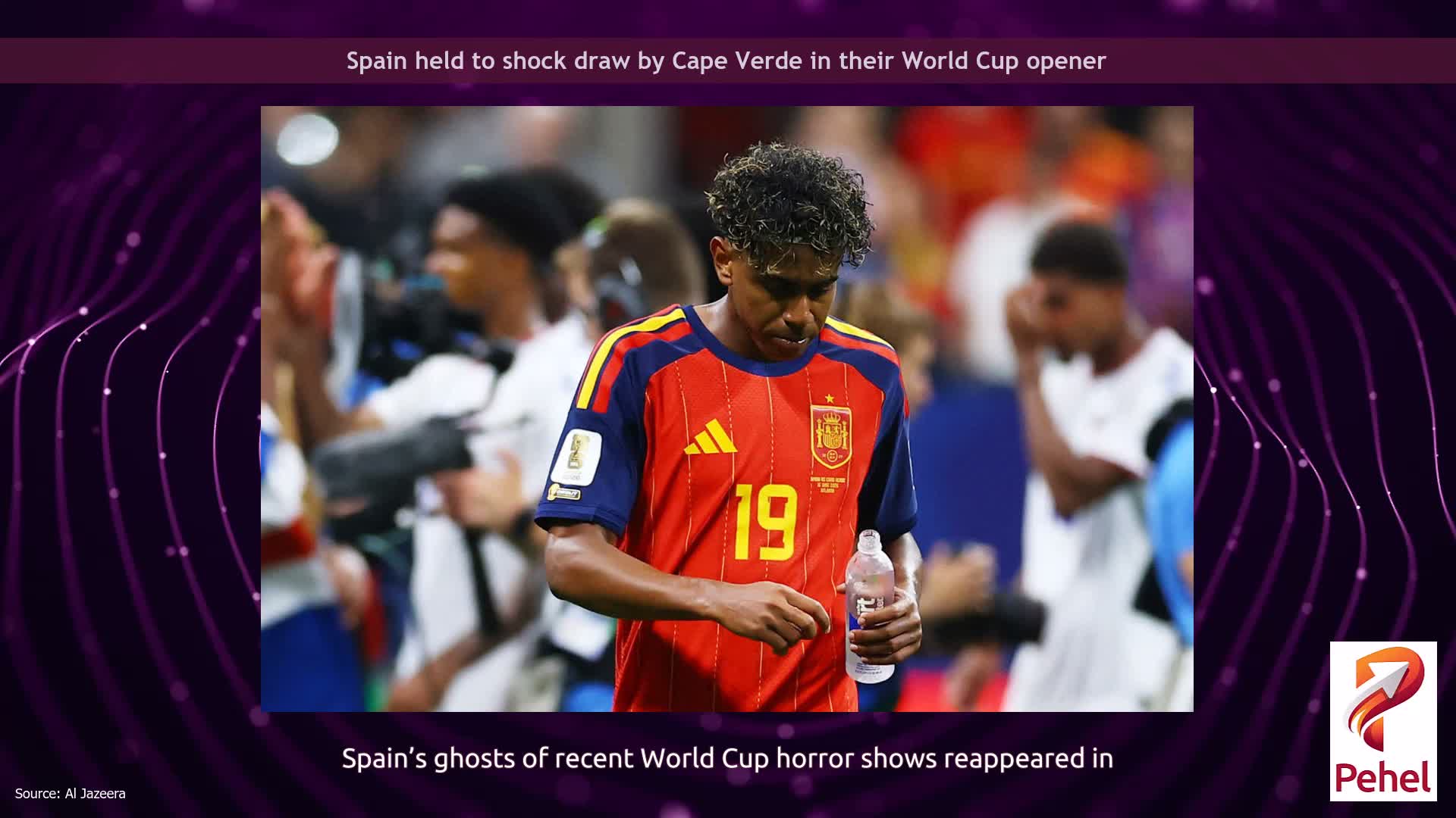 Spain held to shock draw by Cape Verde in their World Cup opener
