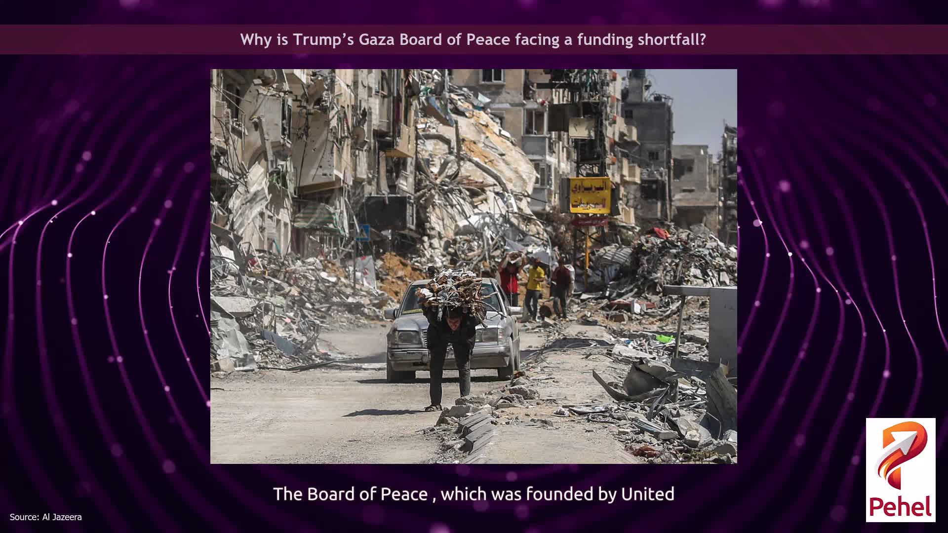 Why is Trump’s Gaza Board of Peace facing a funding shortfall?