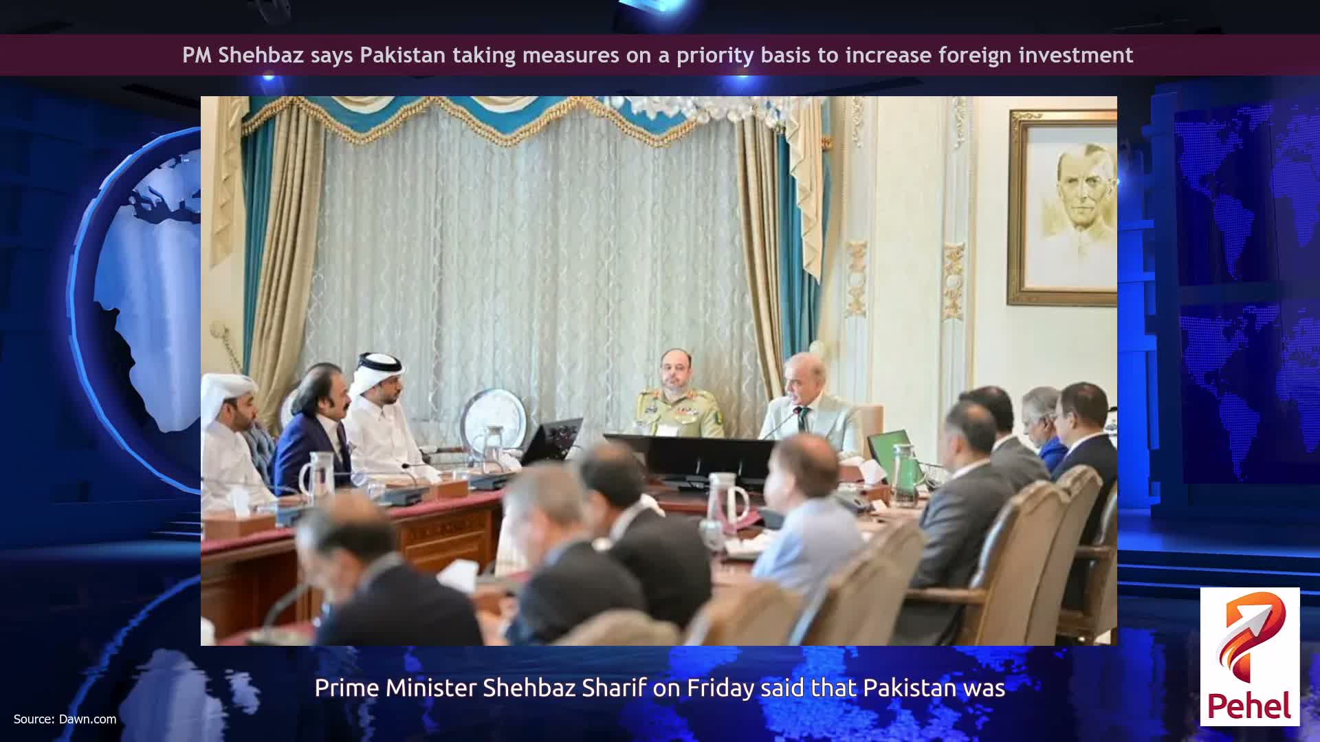 PM Shehbaz says Pakistan taking measures on a priority basis to increase foreign investment